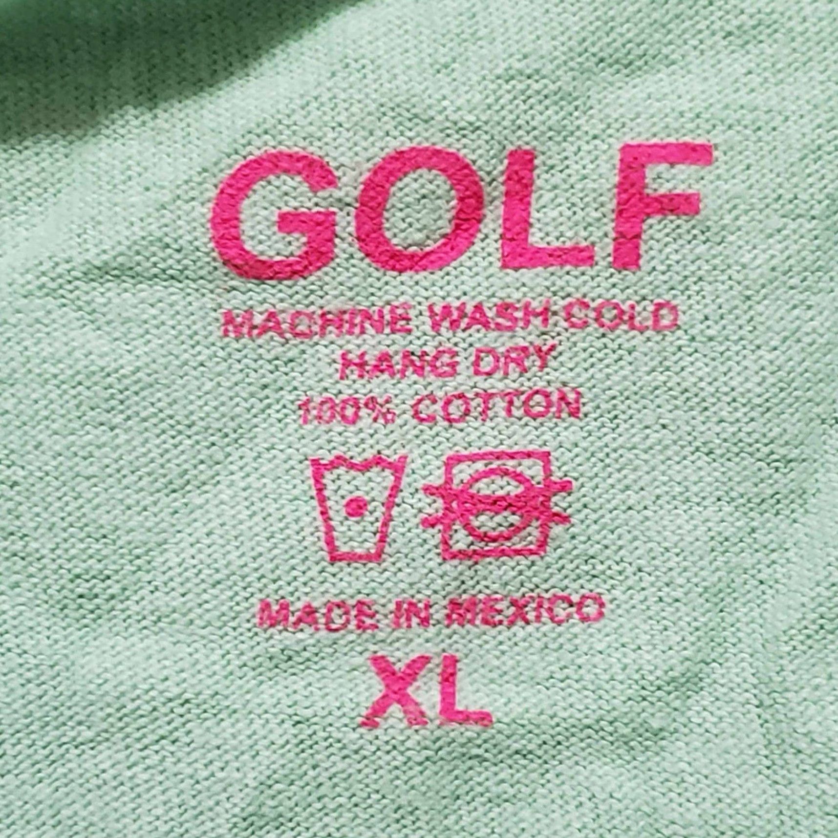 Vintage VINTAGE Tyler The Creator Golf T Shirt Mens XL Center Embroidery Chest RARE Green Size US XL / EU 56 / 4 - 3 Thumbnail