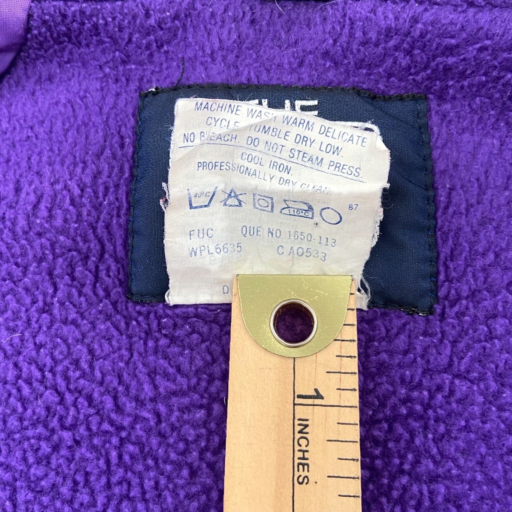 Vintage VINTAGE Woolrich Jacket Womens Small Blue Purple Lined Bomber Full Zip Coat S Jacket Womens Small Blue Purple Lined Bomber Full Zip Coat S Size S / US 4 / IT 40 - 6 Thumbnail