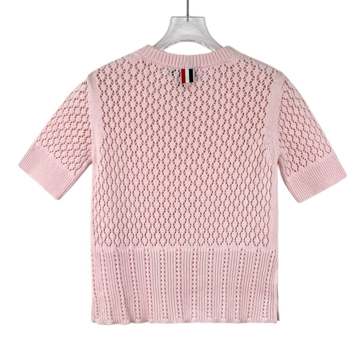 Thom Browne Thom Browne Cotton Hollow Out Short Sleeve Knit Top K26WX Size M / US 6-8 / IT 42-44 - 2 Thumbnail