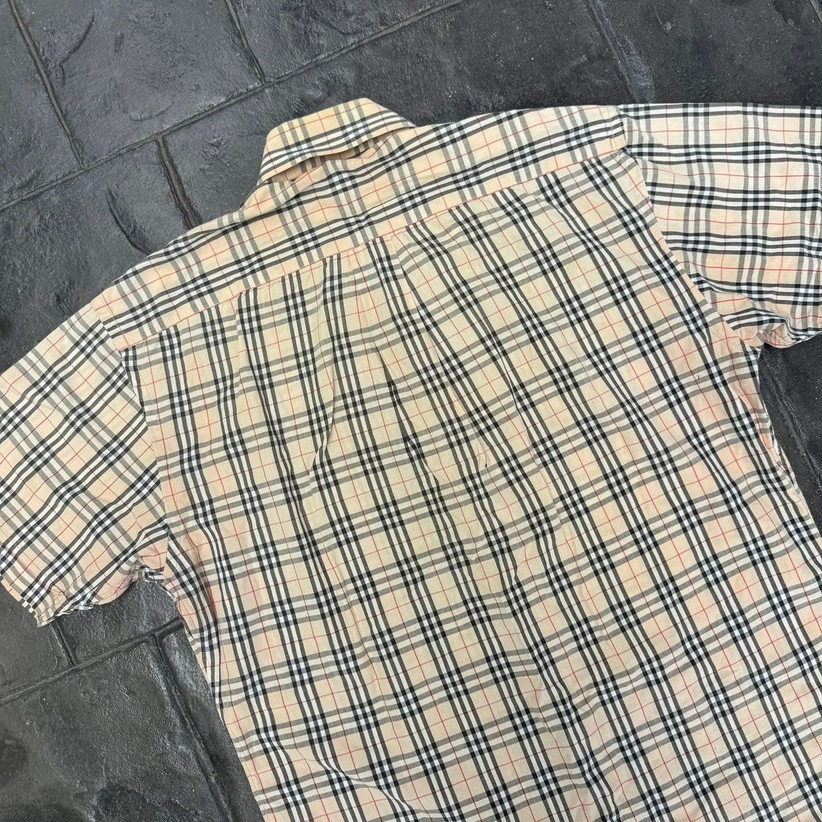 Burberry Vintage Burberry Nova Check Long Sleeves Shirt Size US S / EU 44-46 / 1 - 7 Thumbnail