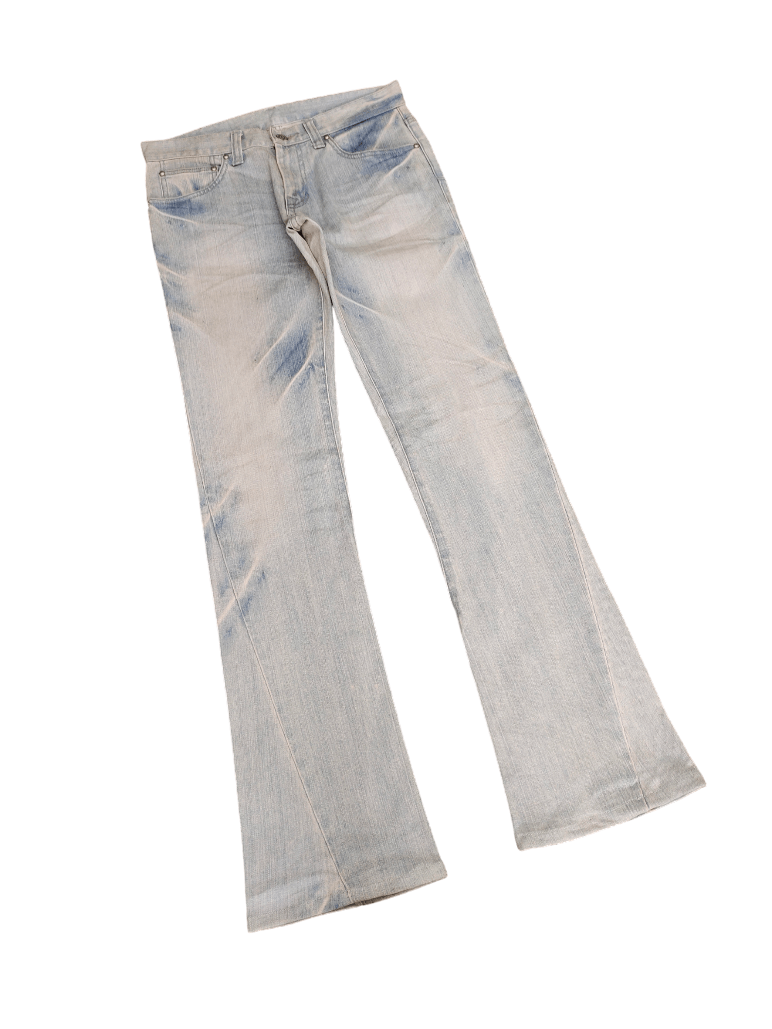 Tornado Mart OG Flare Jeans Tornado Mart Clawmark Distress Faded Bootcut Size US 30 / EU 46 - 3 Thumbnail