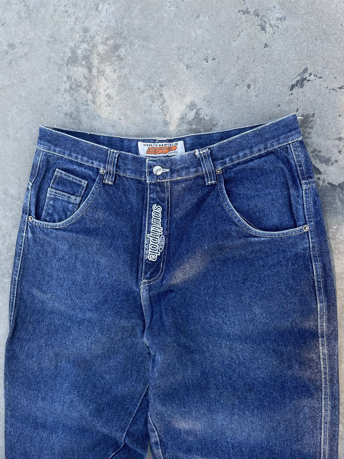 Southpole Vintage SouthPole Y2K Rap Hip Hop Sk8 USA Denim Jeans Size US 36 / EU 52 - 14 Thumbnail