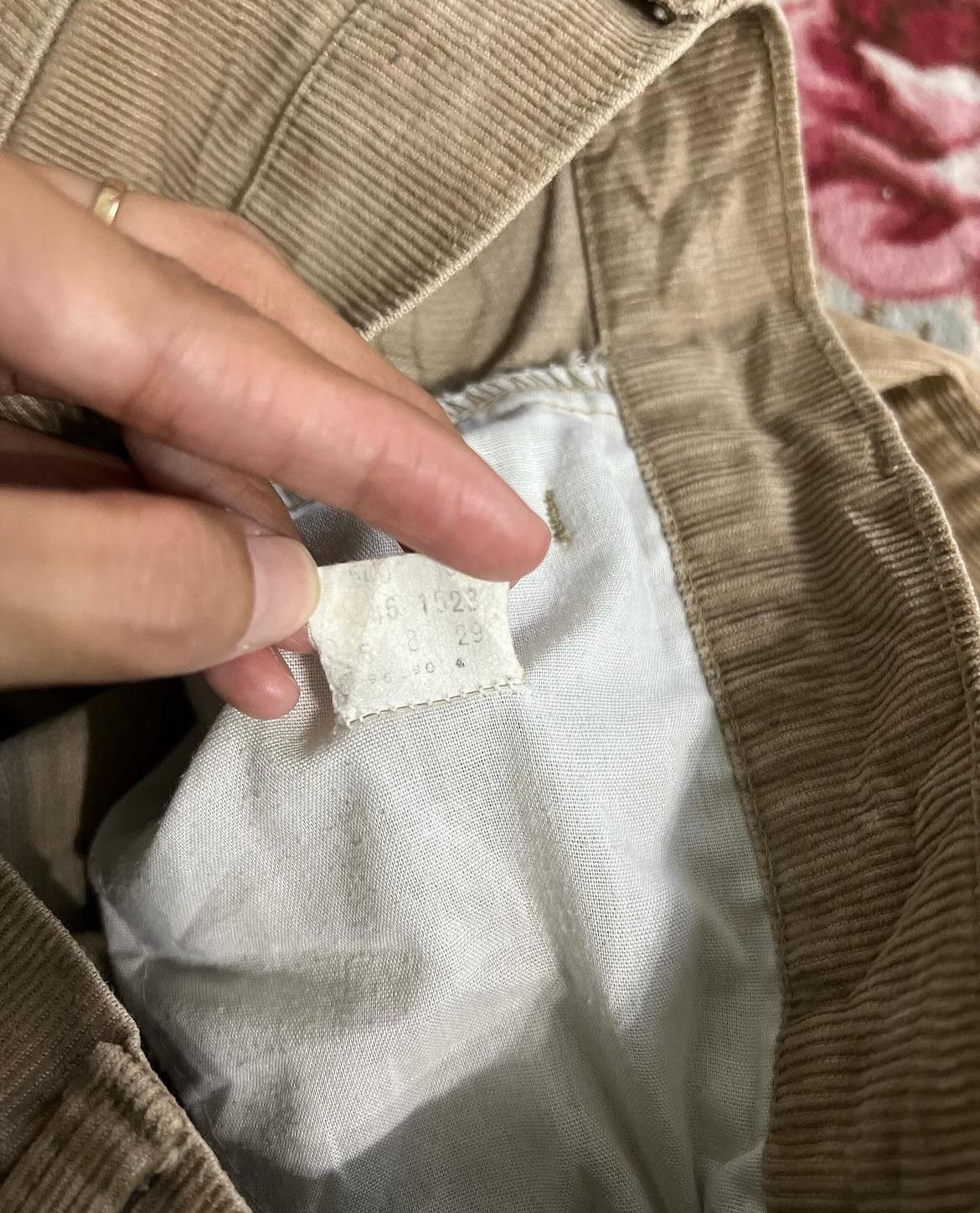 Levi's × Vintage Vintage 1970’s Levis 646 Corduroy Pants Top Button 29 Size US 32 / EU 48 - 4 Thumbnail