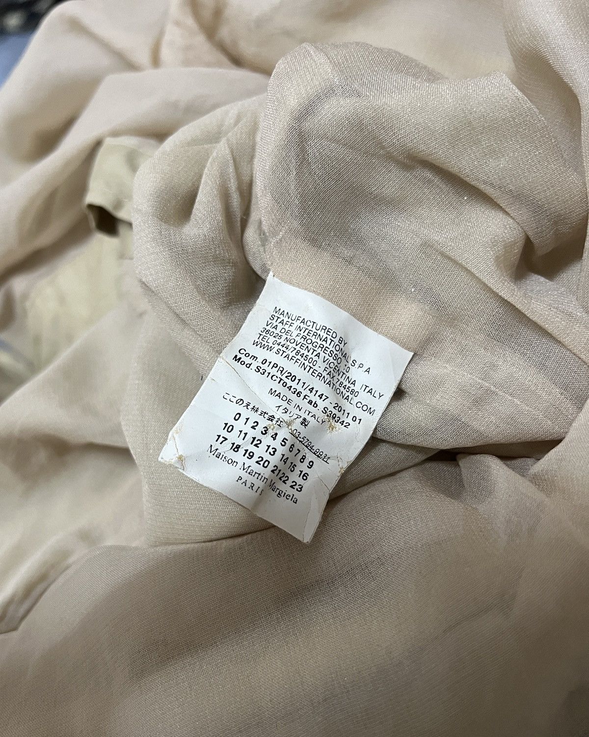 Maison Margiela Maison Margiera Long Sleeve Shirt Size US M / EU 48-50 / 2 - 7 Thumbnail
