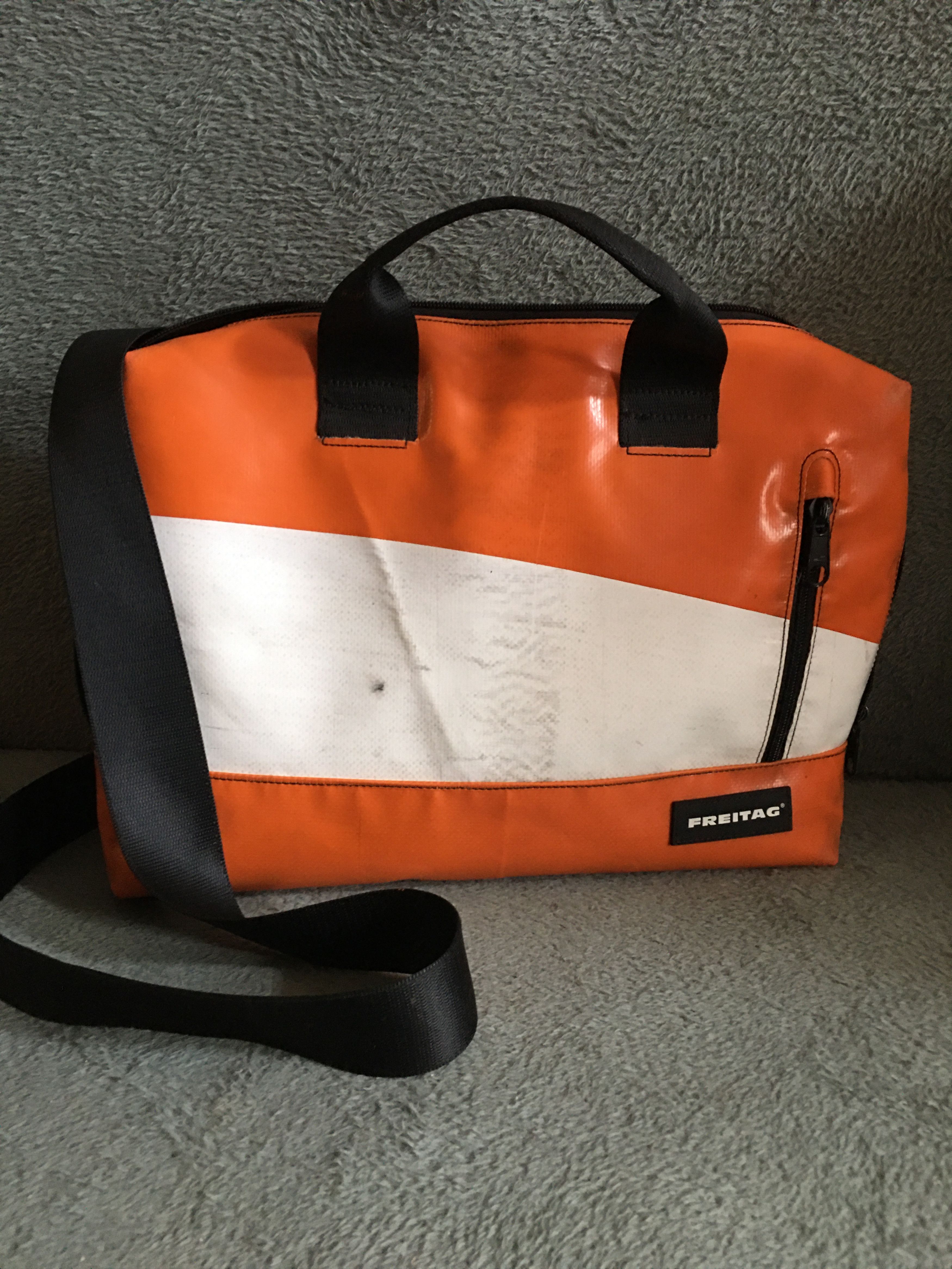 Freitag FREITAG F304 MOSS Orange Recycle Material Shoulder Bag Size ONE SIZE - 3 Thumbnail