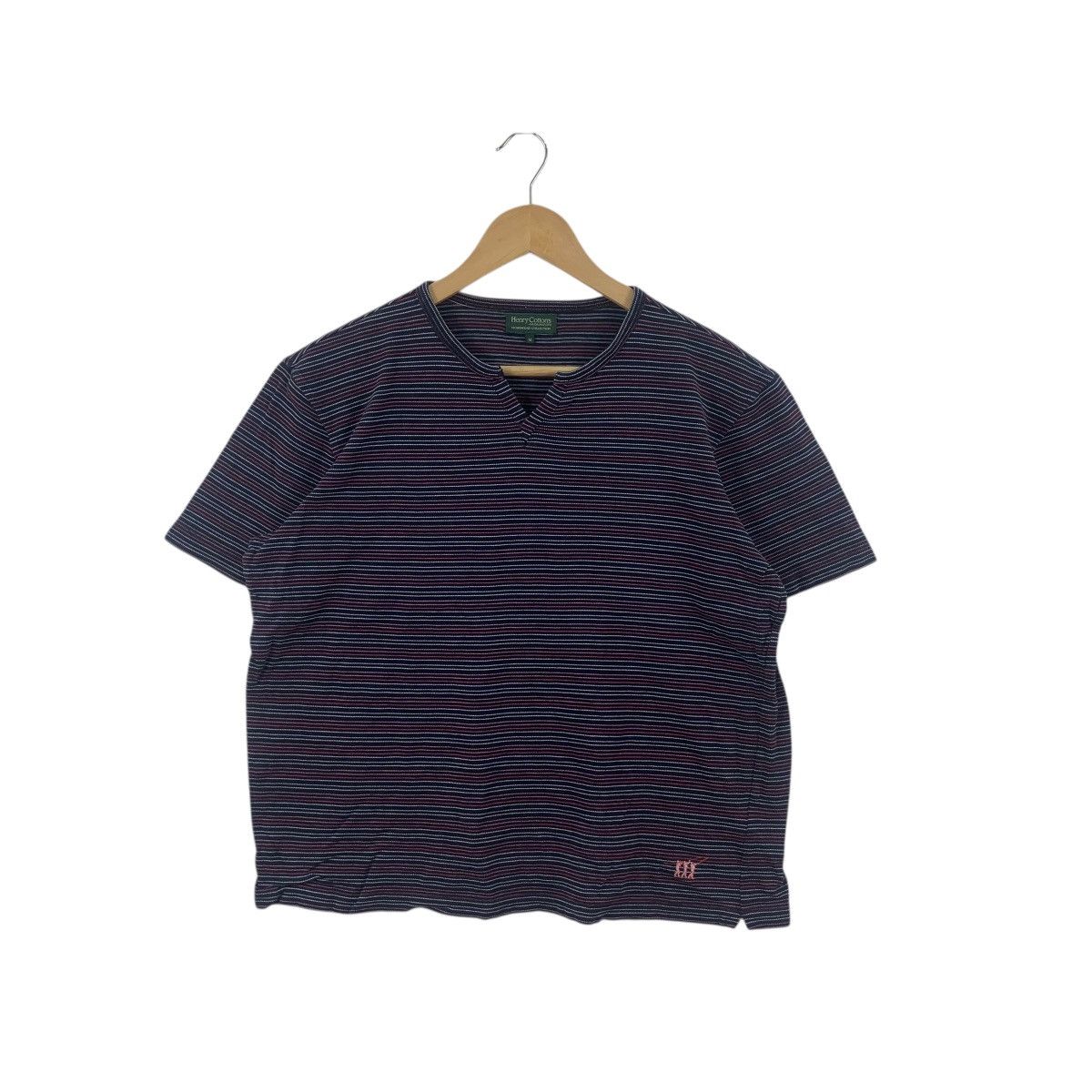Henry Cotton's HENRY COTTONS Homewear Collection Striped Tee Shirt Top Size M / US 6-8 / IT 42-44 - 1 Thumbnail