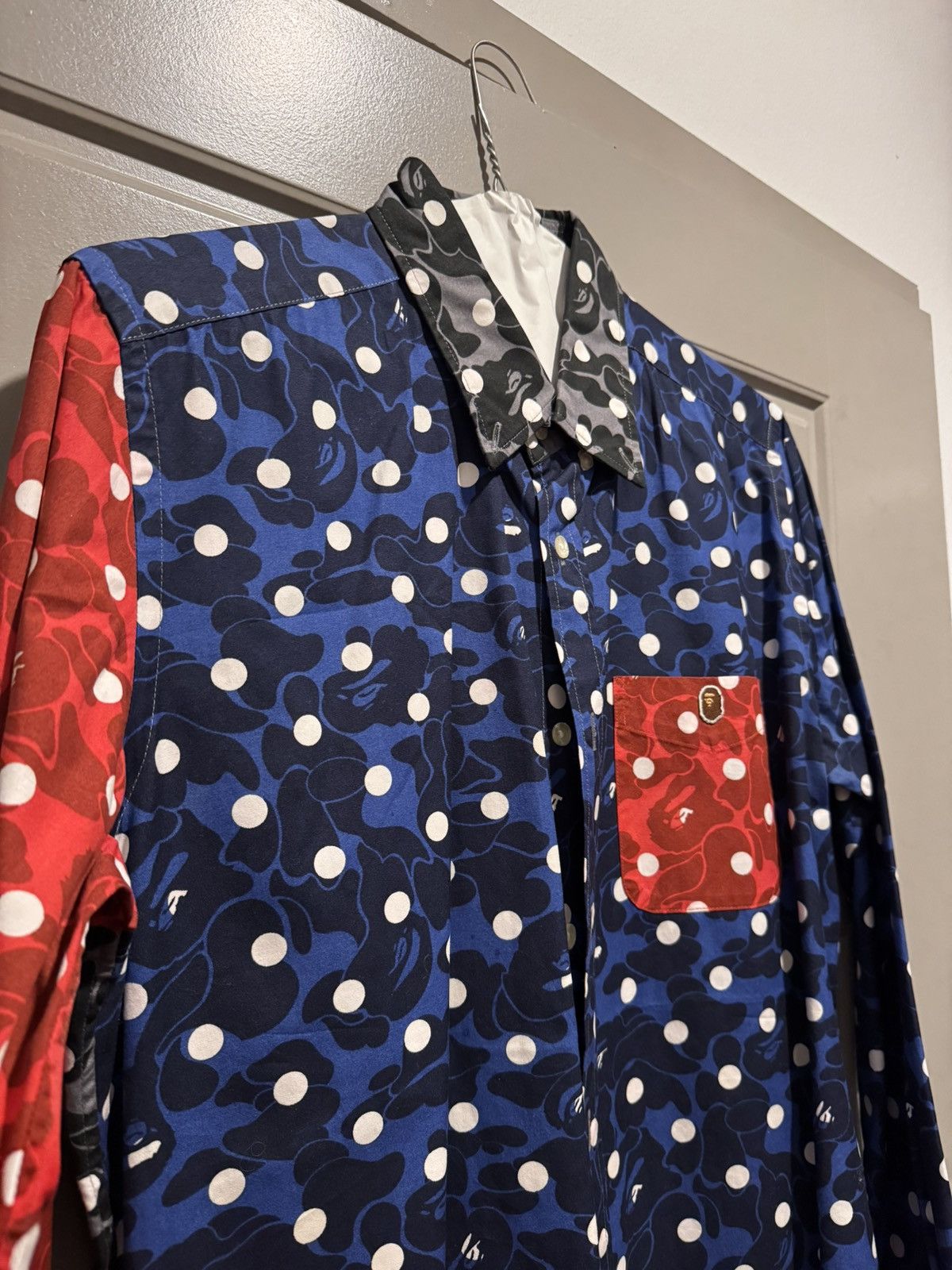 Bape Multi-Color Camo Button Up Shirt Size US L / EU 52-54 / 3 - 3 Thumbnail