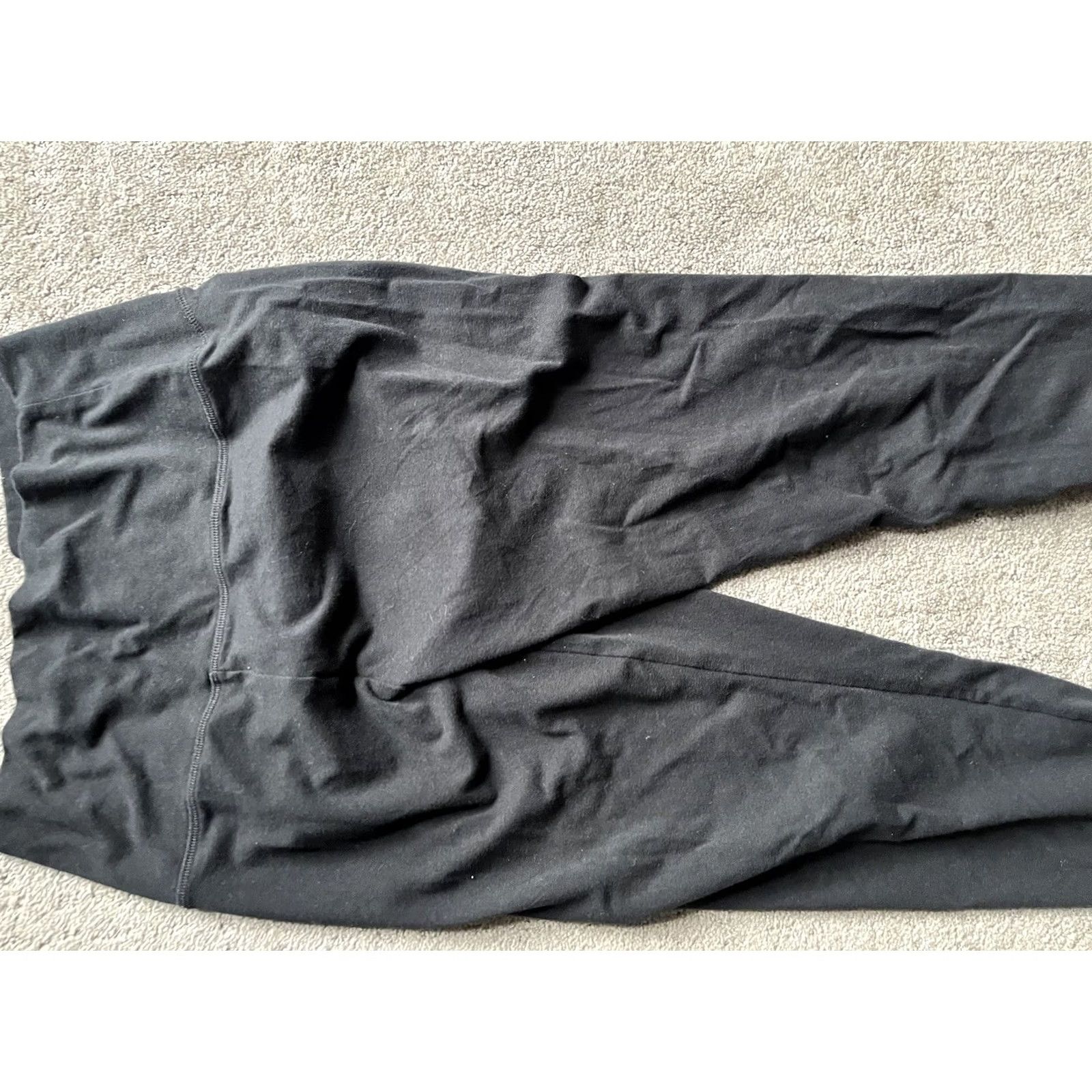 Vintage Aerie Leggings High-Rise Size Large Black Womens Size 36" / US 14 / IT 50 - 4 Thumbnail