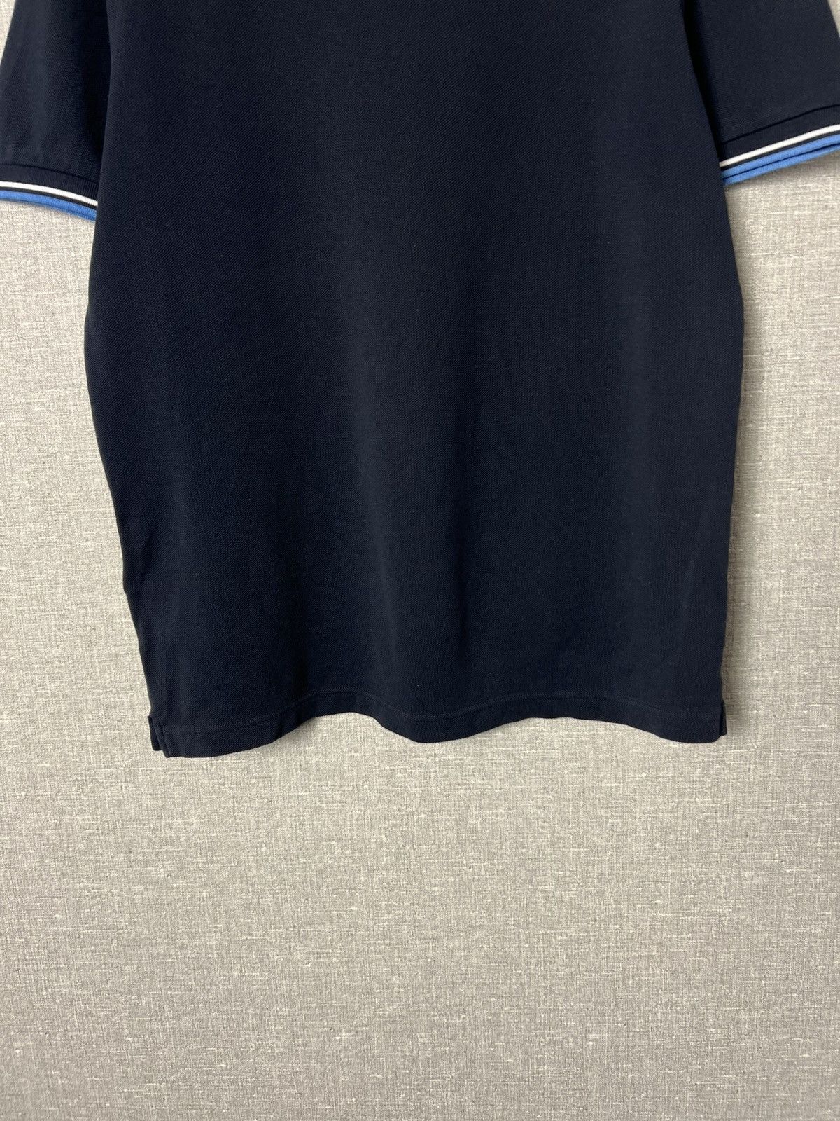 Prada Prada Milano Black Tab Logo Men’s Polo T - Shirt Dark Navy Size US L / EU 52-54 / 3 - 14 Thumbnail