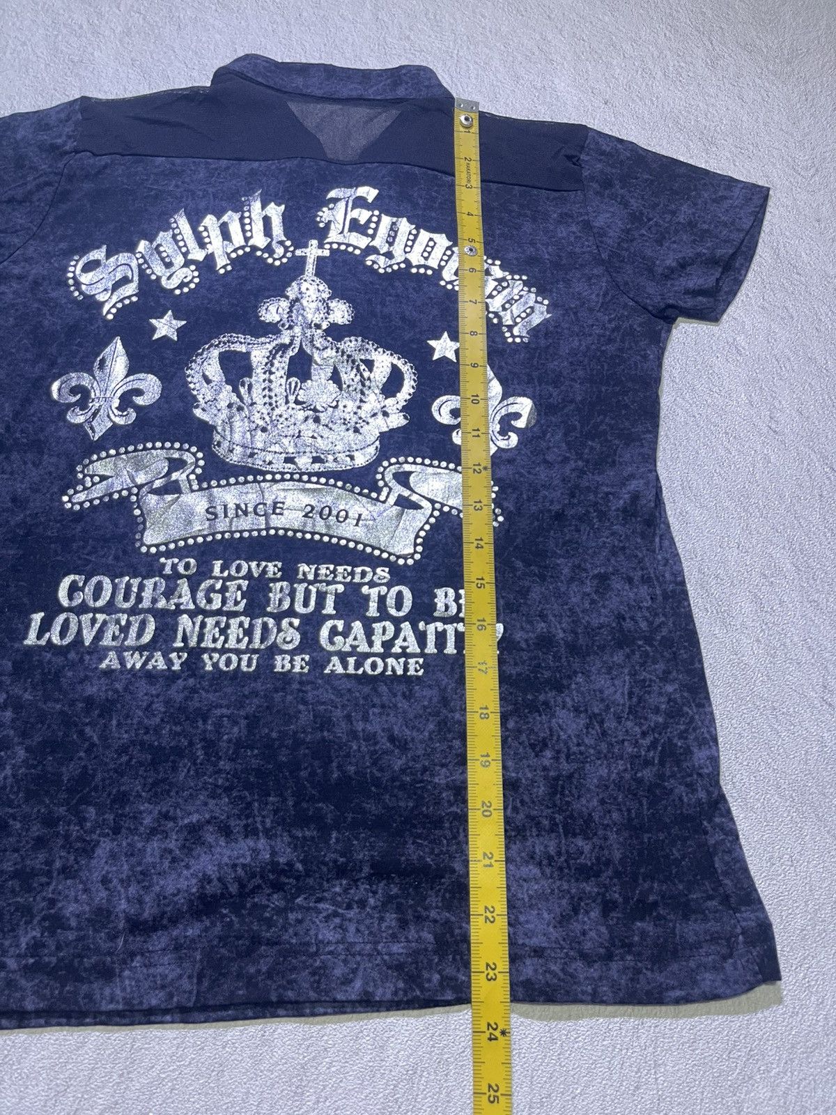 Japanese Brand Y2K SYLPH EGOISM long sleeve tshirt Size M / US 6-8 / IT 42-44 - 8 Thumbnail