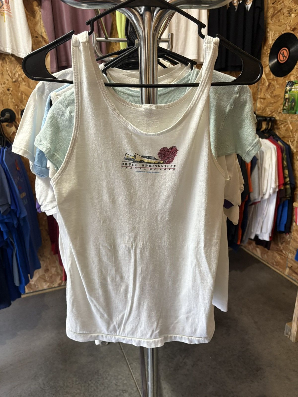 Band Tees 1988 Bruce Springsteen Tunnel of Love Tank Top Size US S / EU 44-46 / 1 - 2 Thumbnail