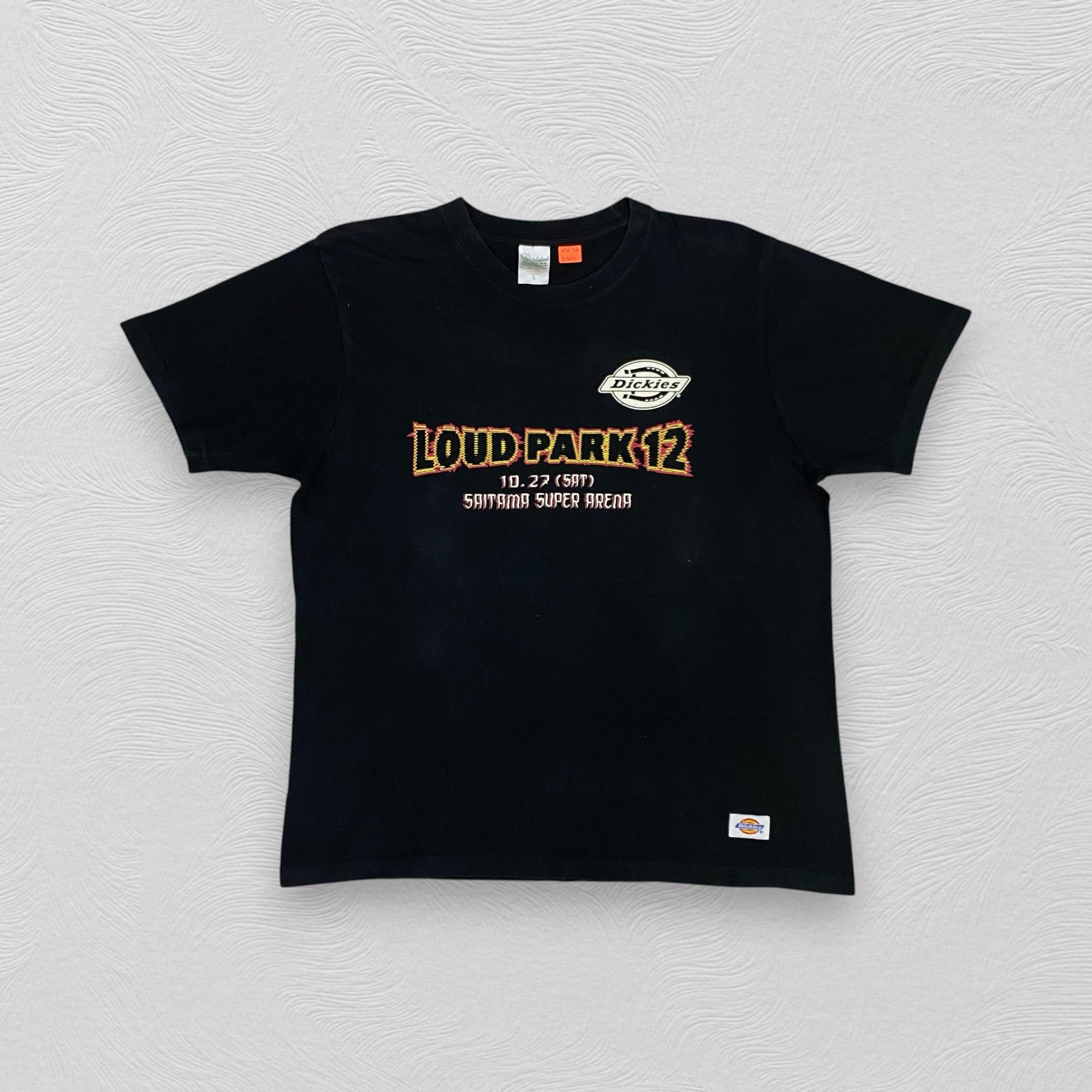 Dickies Vintage Dickies Loud Park 12 Crew T-shirt - I002 Size US L / EU 52-54 / 3 - 1 Thumbnail