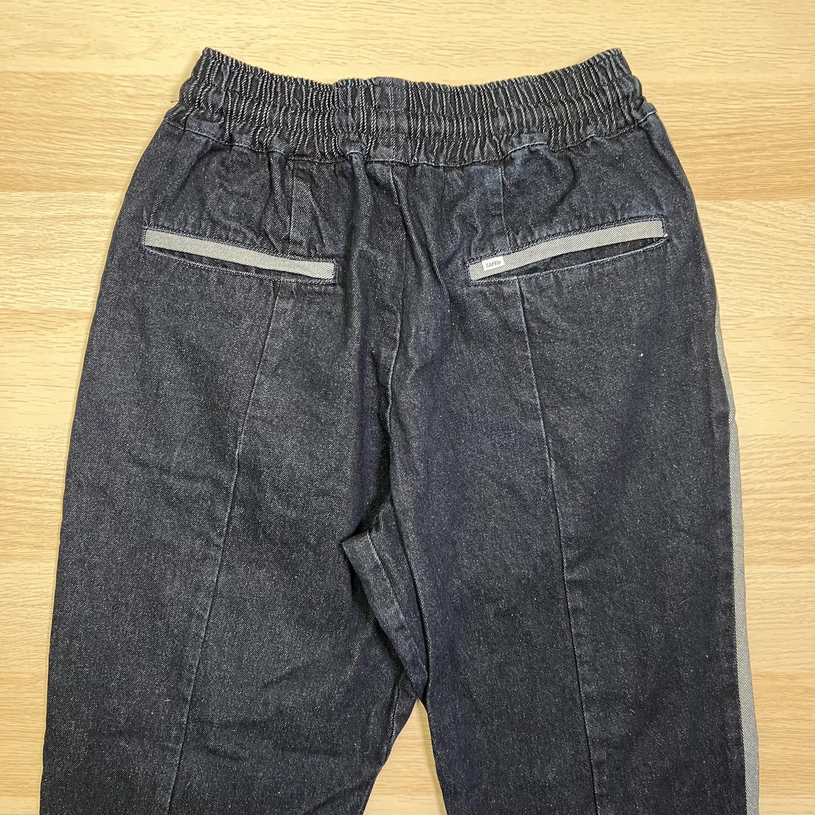 Designer SAPEur Denim Track Pants Size US 32 / EU 48 - 3 Thumbnail