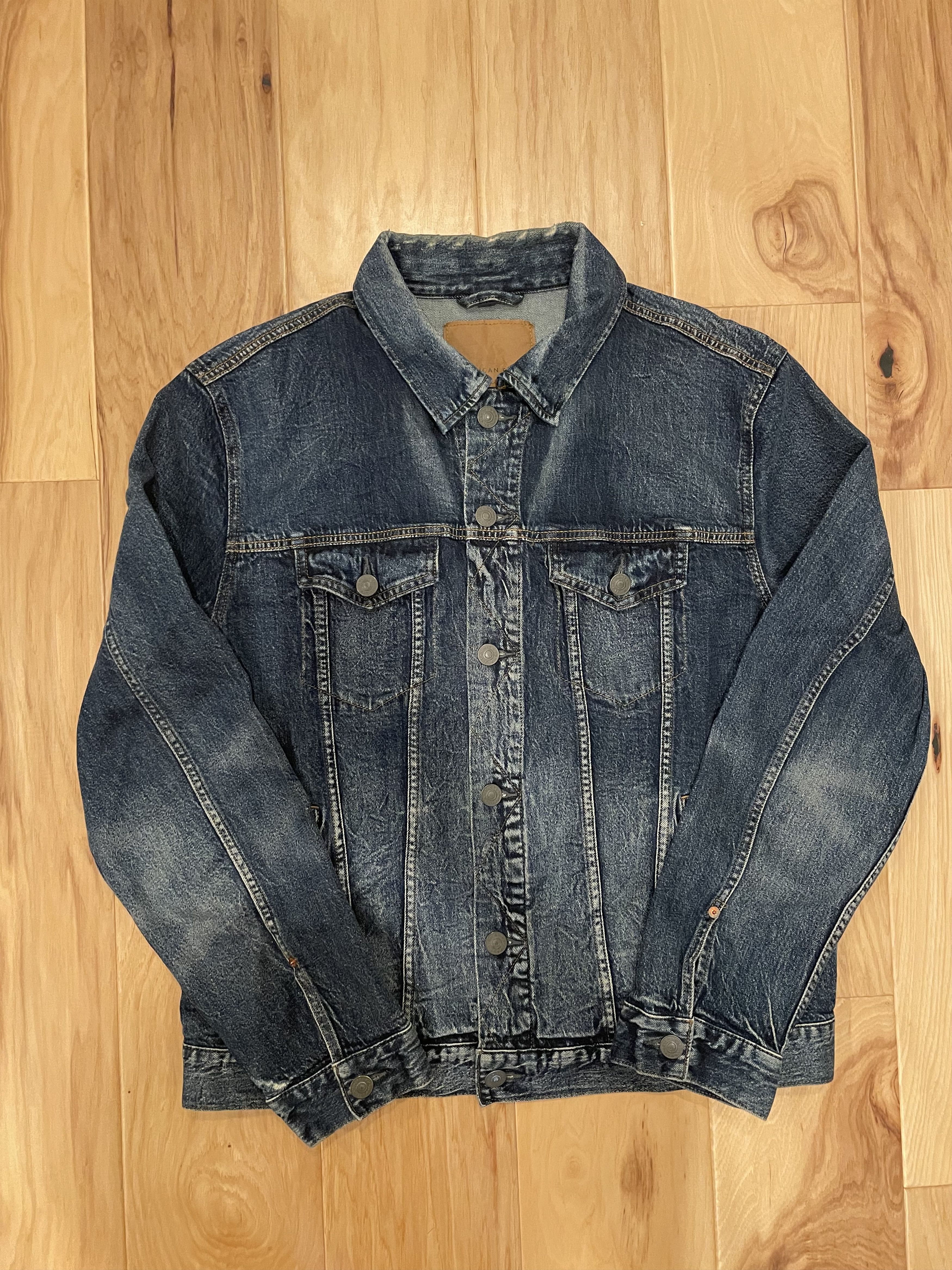 image of American Eagle X Urban Necessities Jean Jacket - Xlarge in Denim Blue, Men's