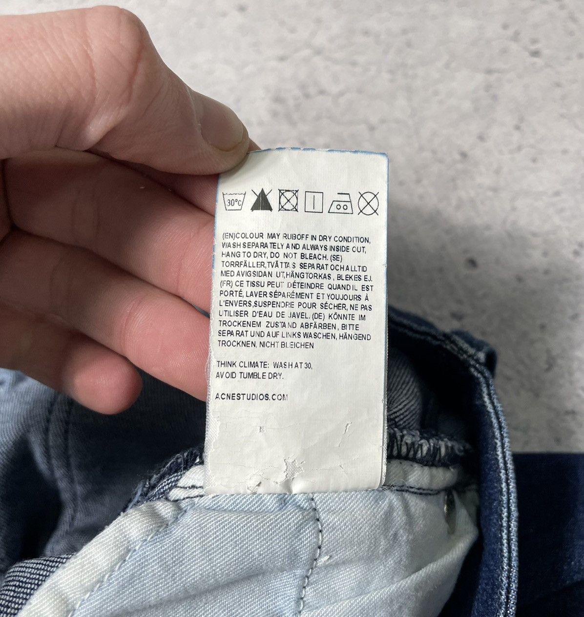 Acne Studios Vintage Luxury Acne Studios Jeans 29x34 Size US 29 - 11 Thumbnail