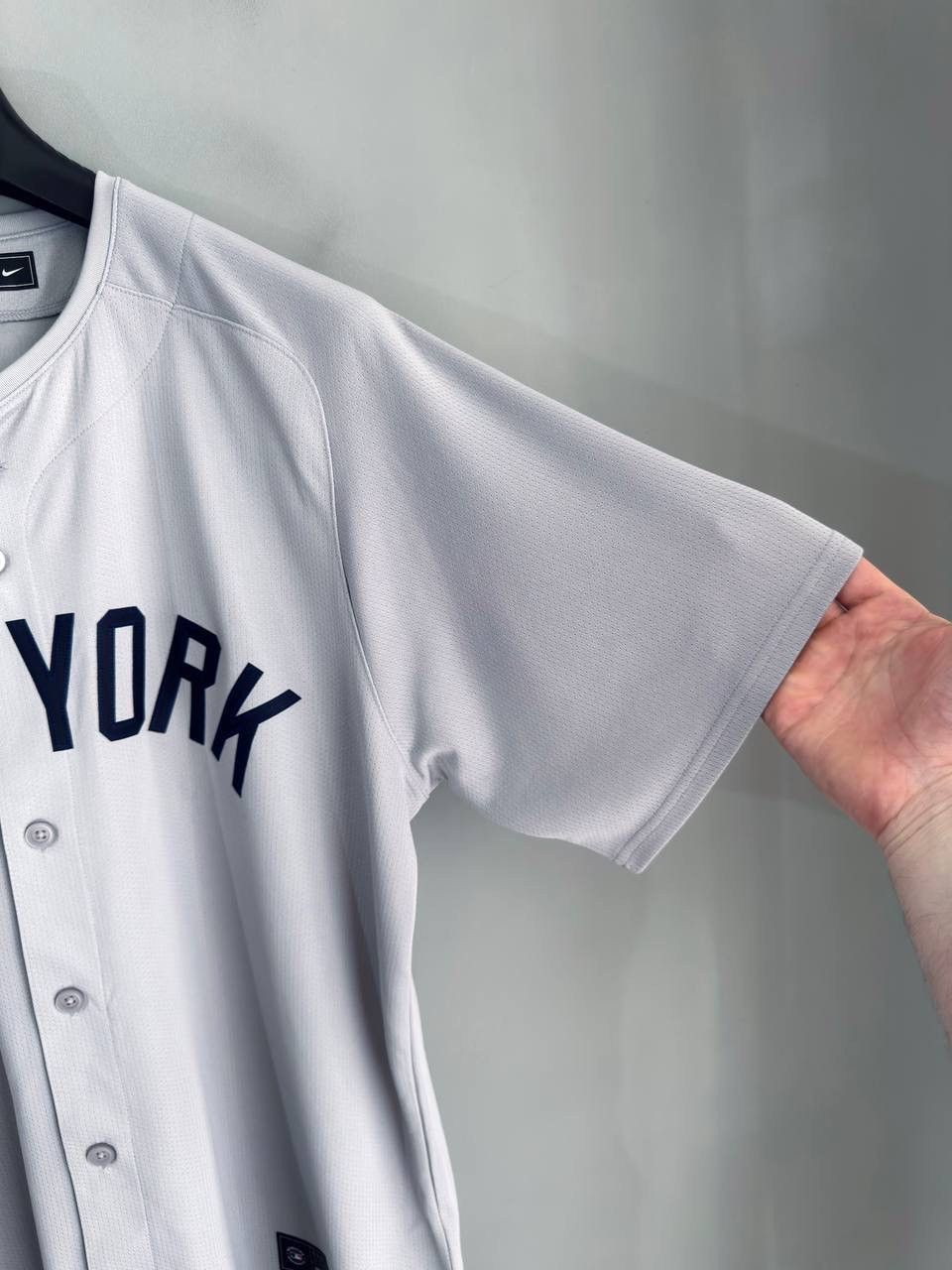 Nike New York Yankees MLB Road Limited Baseball Jersey 27 STANTON Size US L / EU 52-54 / 3 - 7 Thumbnail