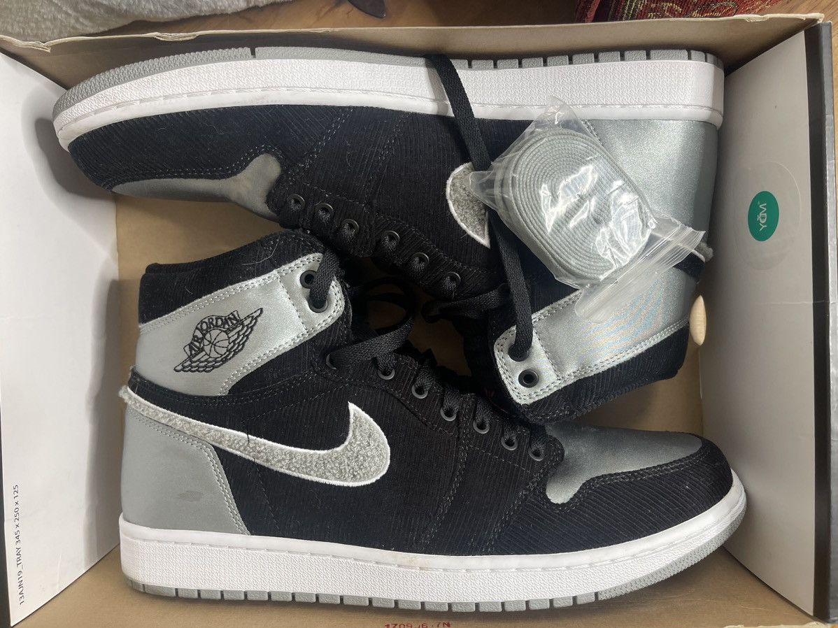 Jordan Brand Jordan 1 Retro High OG Satin Shadow Aleali May Size US 13 / EU 46 - 10 Thumbnail