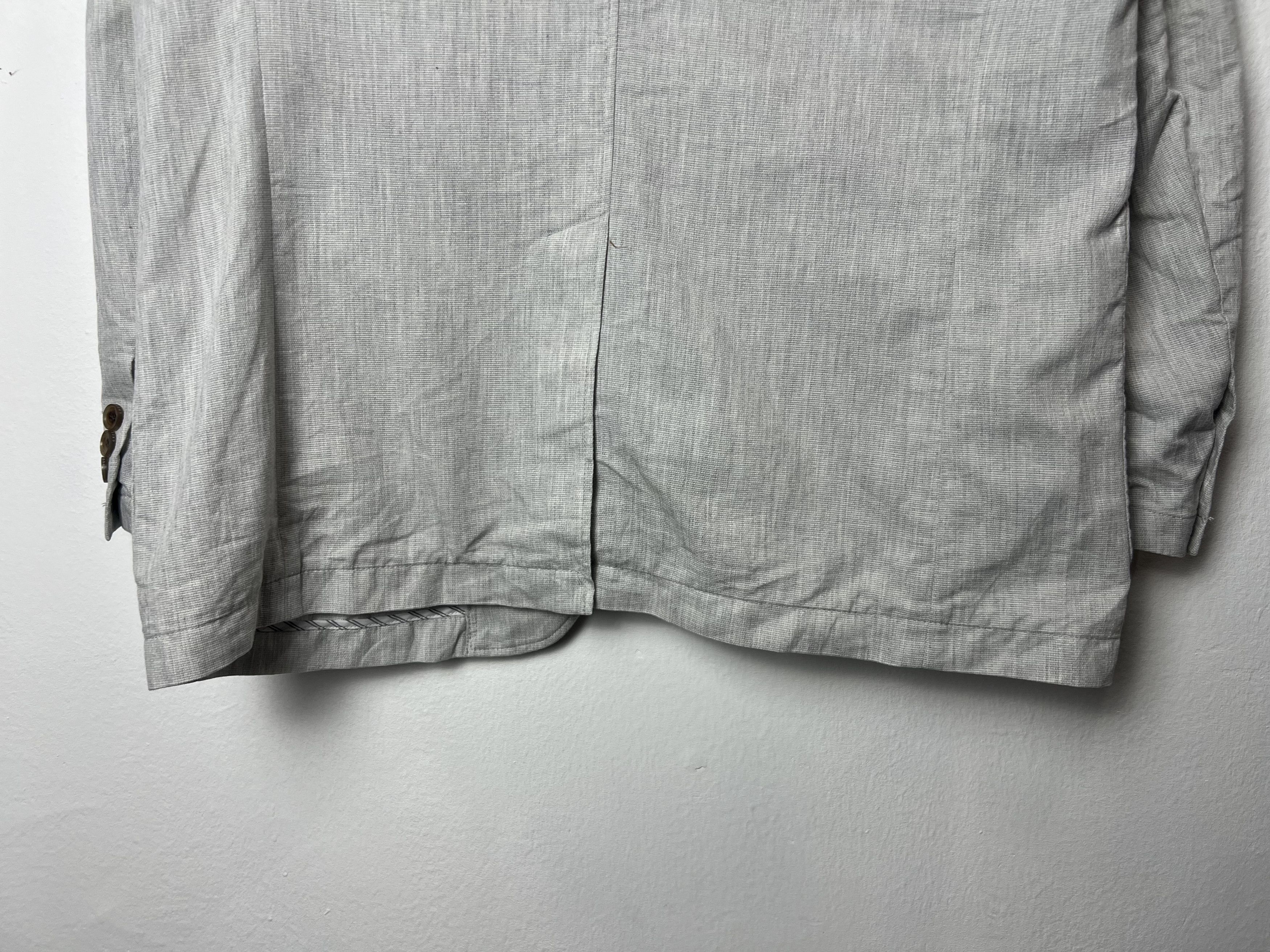 Japanese Brand Vintage Crocodile Light Grey Blazer Size US L / EU 52-54 / 3 - 7 Thumbnail