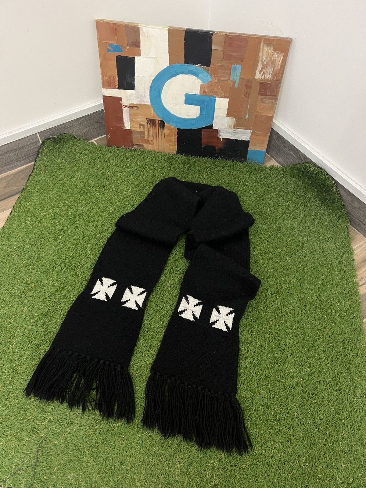 00s Y2K cross scarf ifsixwasnine lgb 【公式通販】