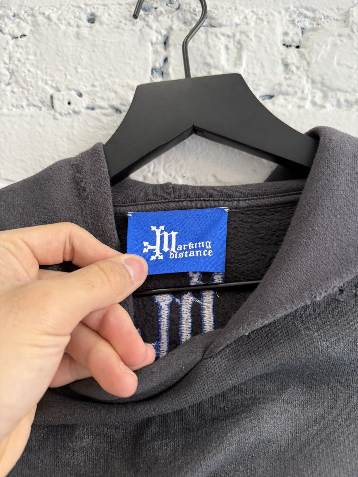 Marking Distance MARKING DISTANCE ‘NIPPY’ HOODIE Size US M / EU 48-50 / 2 - 4 Thumbnail