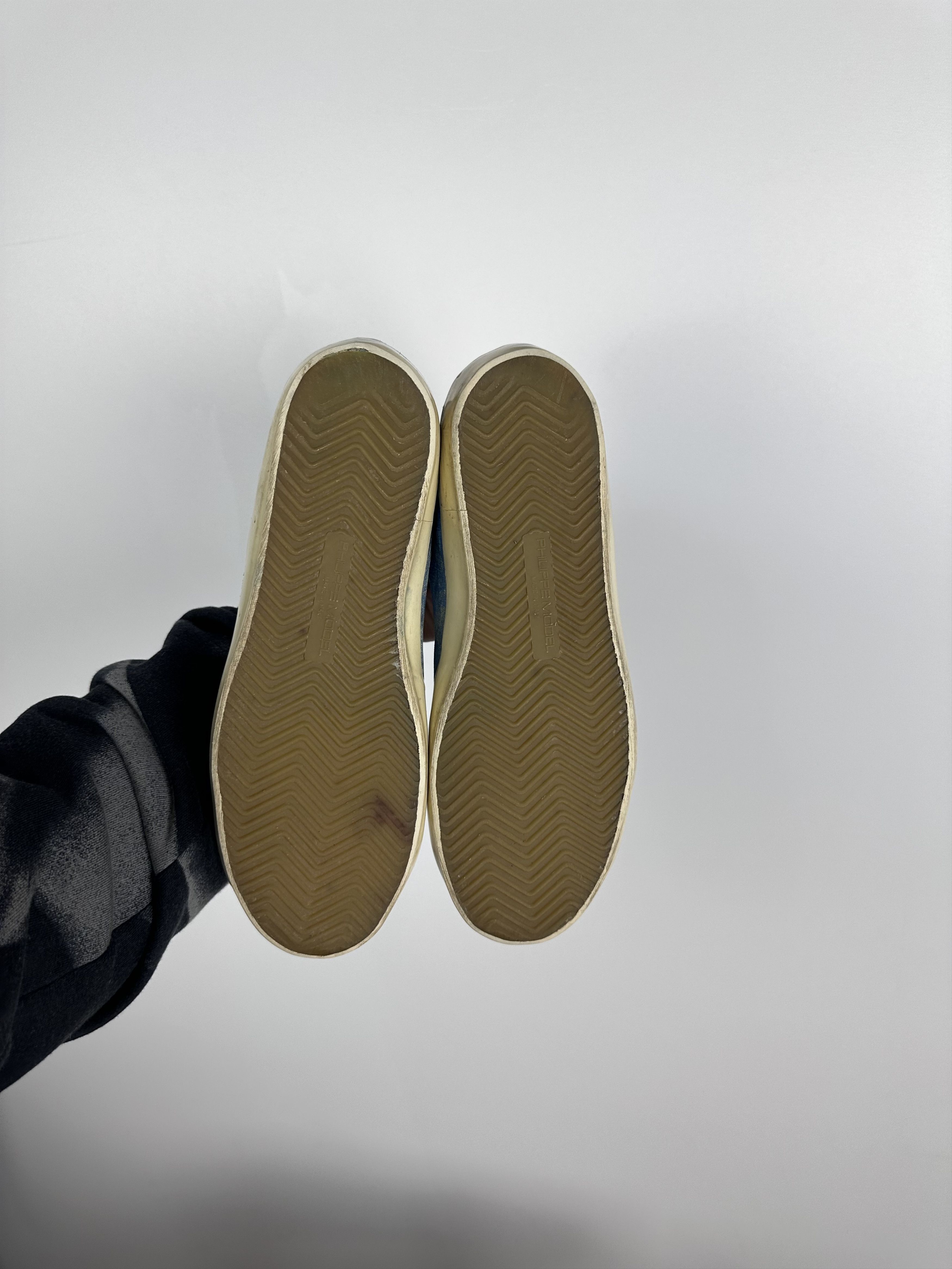 Philippe Model Philippe Model Women Sneakers NIB Classic H D Mixage Blue 39 Size US 9 / IT 39 - 8 Thumbnail