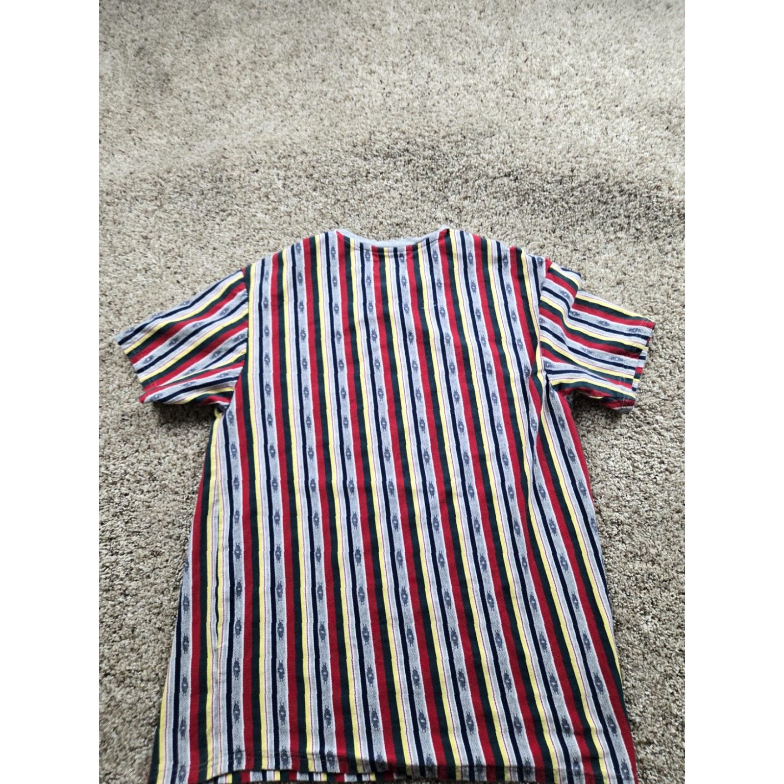 Pacsun PacSun Shirt Mens L Multicolor Vertical Stripe Crewneck Short Sleeve Knit T-Shirt Mens Size US L / EU 52-54 / 3 - 4 Thumbnail