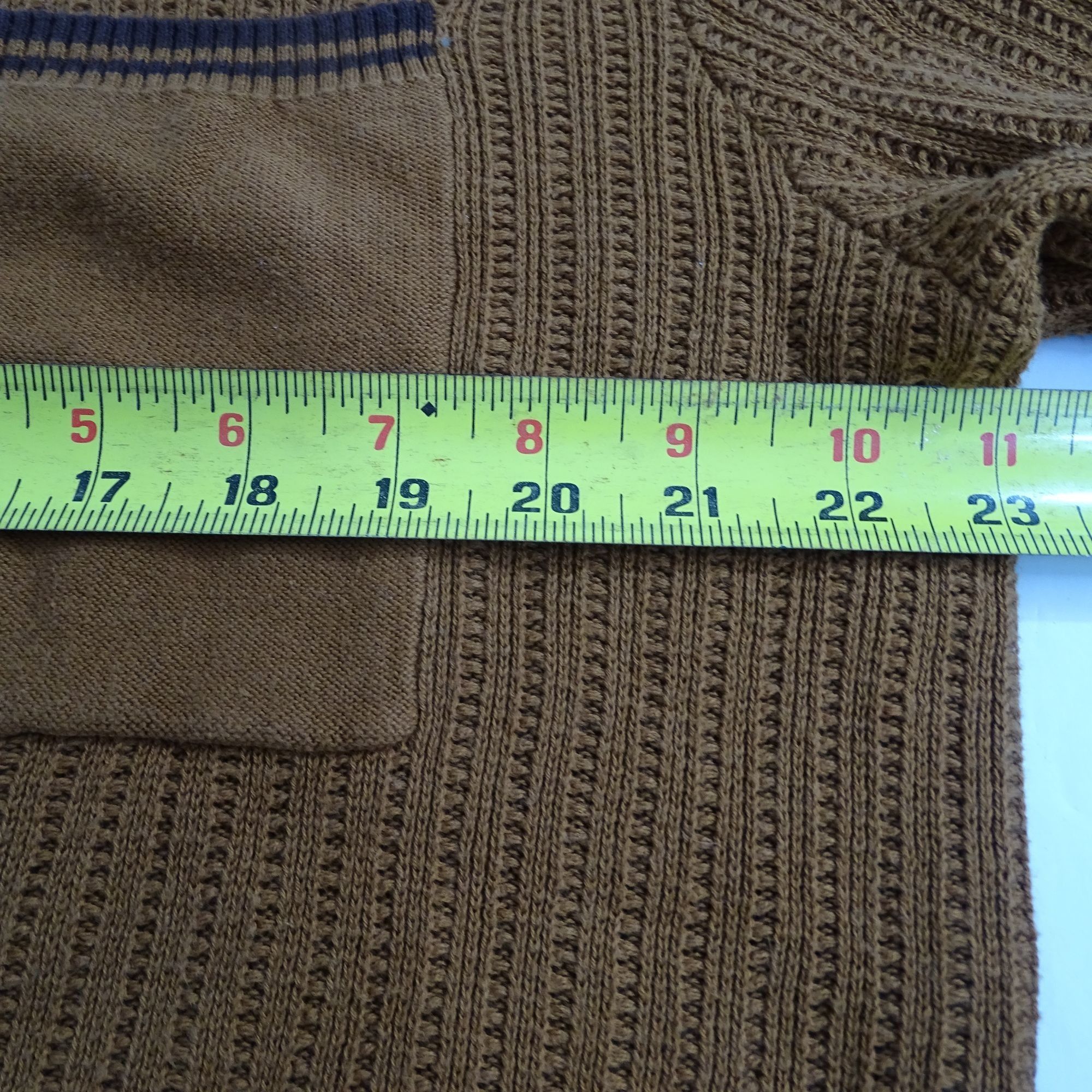 Standard Cloth Standard Cloth Brown Button Up Knit Shirt Sweater Men Size M Size US M / EU 48-50 / 2 - 9 Thumbnail