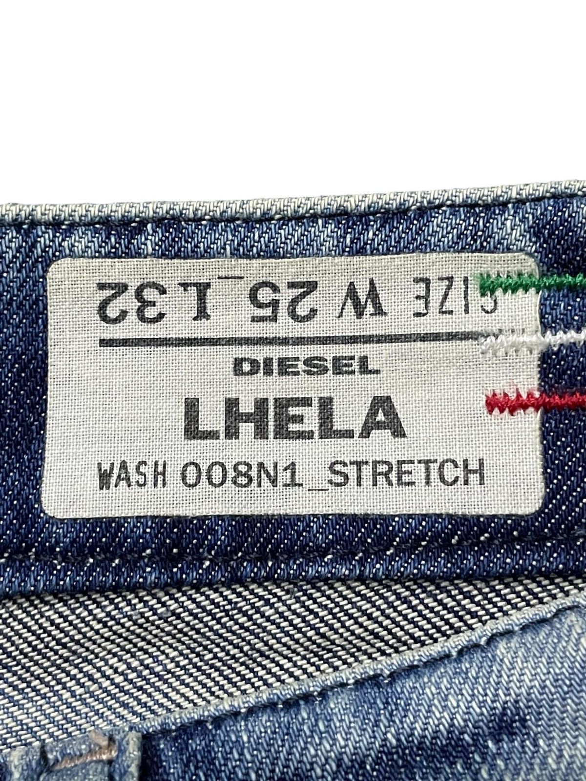 Diesel × Diesel Black Gold Diesel Enzyme Oil Wash Muddy Distressed Jeans Size US 28 / EU 44 - 23 Thumbnail