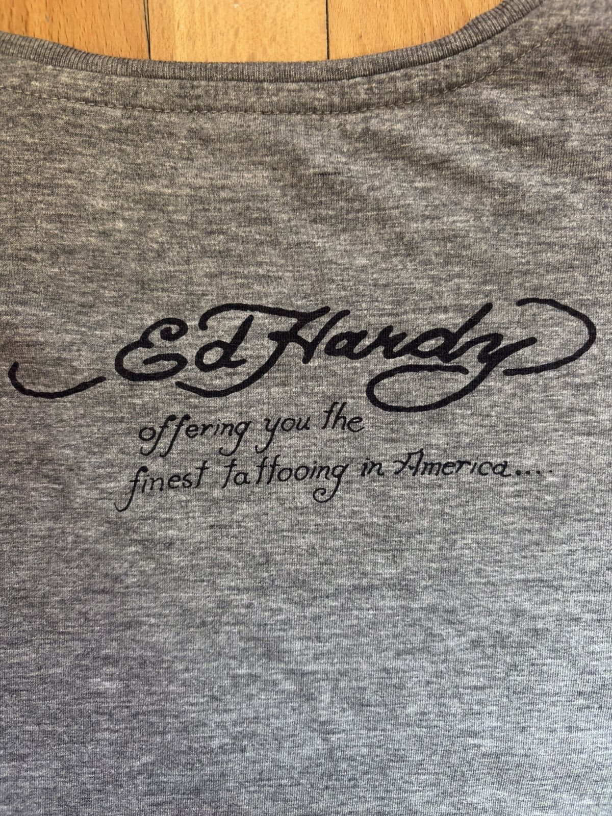 Ed Hardy Vintage Ed Hardy T-Shirt Size US XL / EU 56 / 4 - 4 Thumbnail