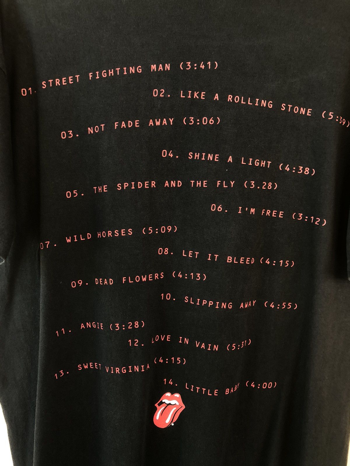 Band Tees × The Rolling Stones × Vintage Vintage 90s The Rolling Stones STRIPPED Band Tee Size US L / EU 52-54 / 3 - 10 Thumbnail