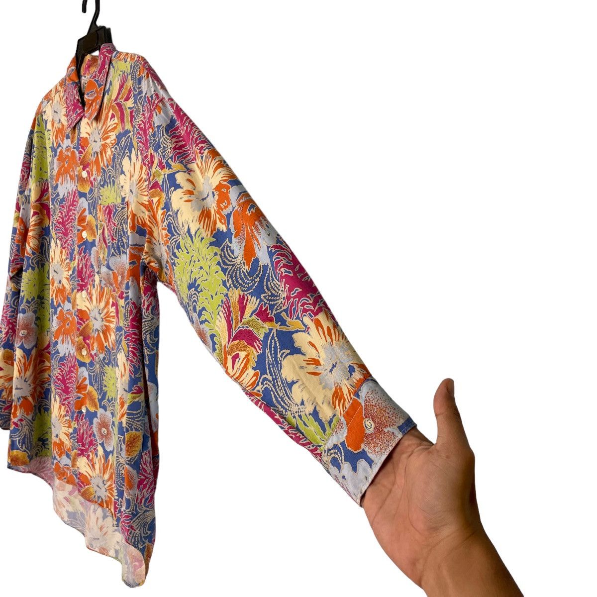 Japanese Brand 🔥LAST PRICE🔥 Vintage Japanese Gigolo Floral Shirt Size US L / EU 52-54 / 3 - 8 Thumbnail