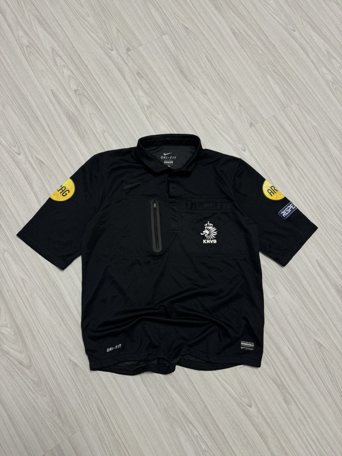Nike × Vintage Knvb Netherlands 2006-2008 Nike Soccer Referee Jersey Size US M / EU 48-50 / 2 - 1 Thumbnail