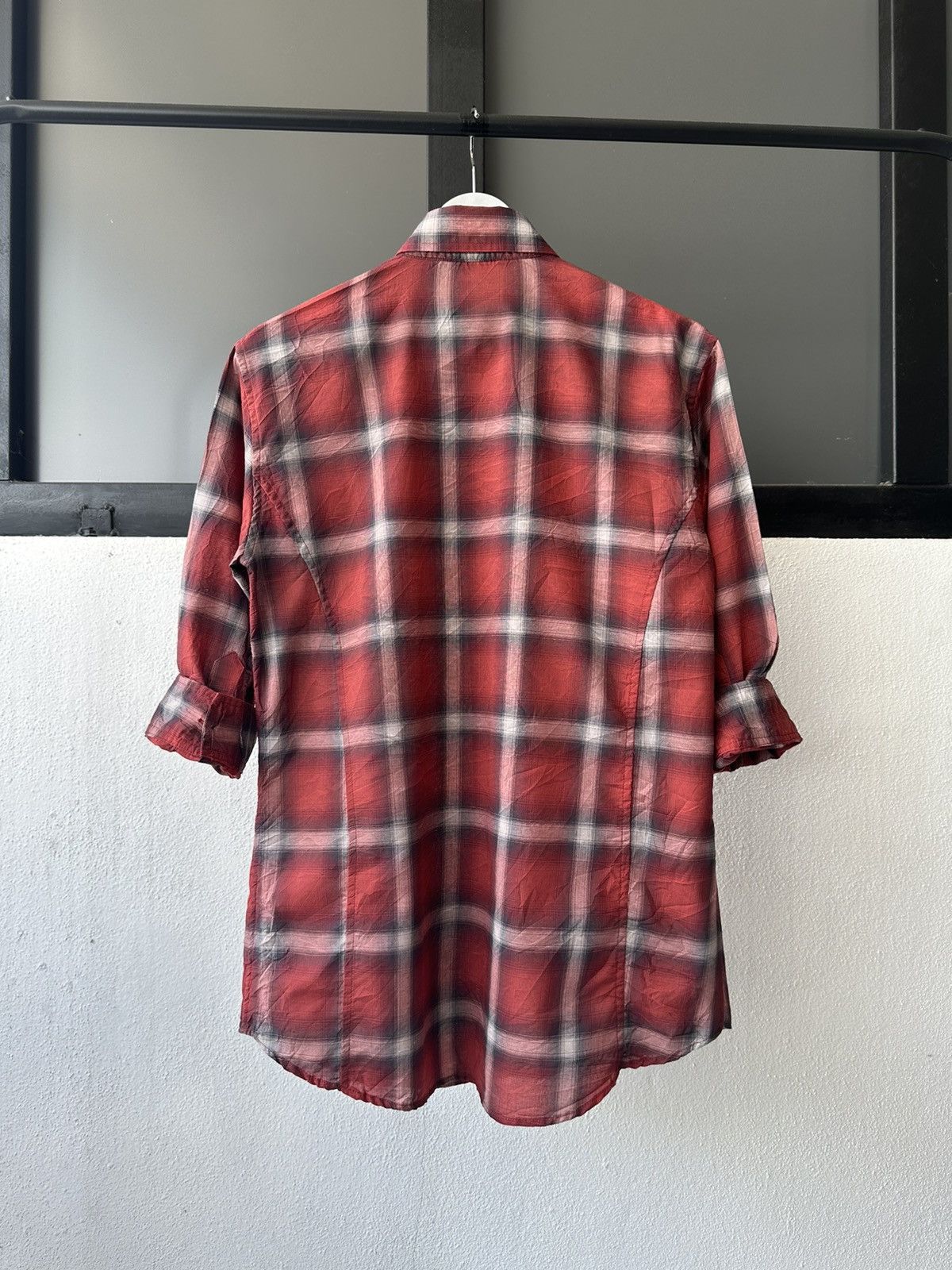 Shellac Shellac x Semantic Design shadow plaid light shirt Size US M / EU 48-50 / 2 - 8 Thumbnail
