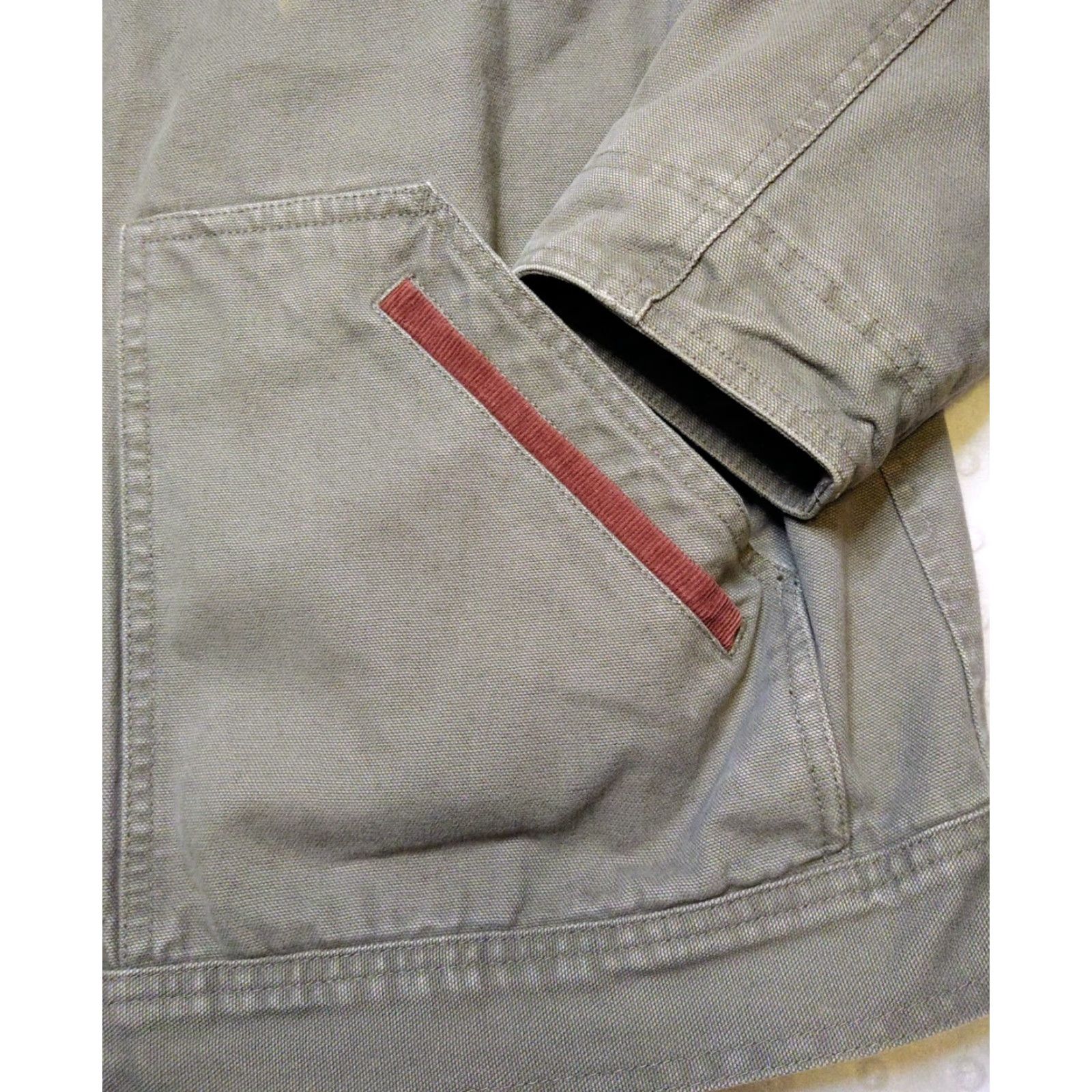 Vintage VINTAGE Swingster Workwear Jacket XL Gray Canvas Cotton Short Zip Hooded Lined Pockets Mens 90s USA Outdoor Classic Vintage Style Size US XL / EU 56 / 4 - 5 Thumbnail