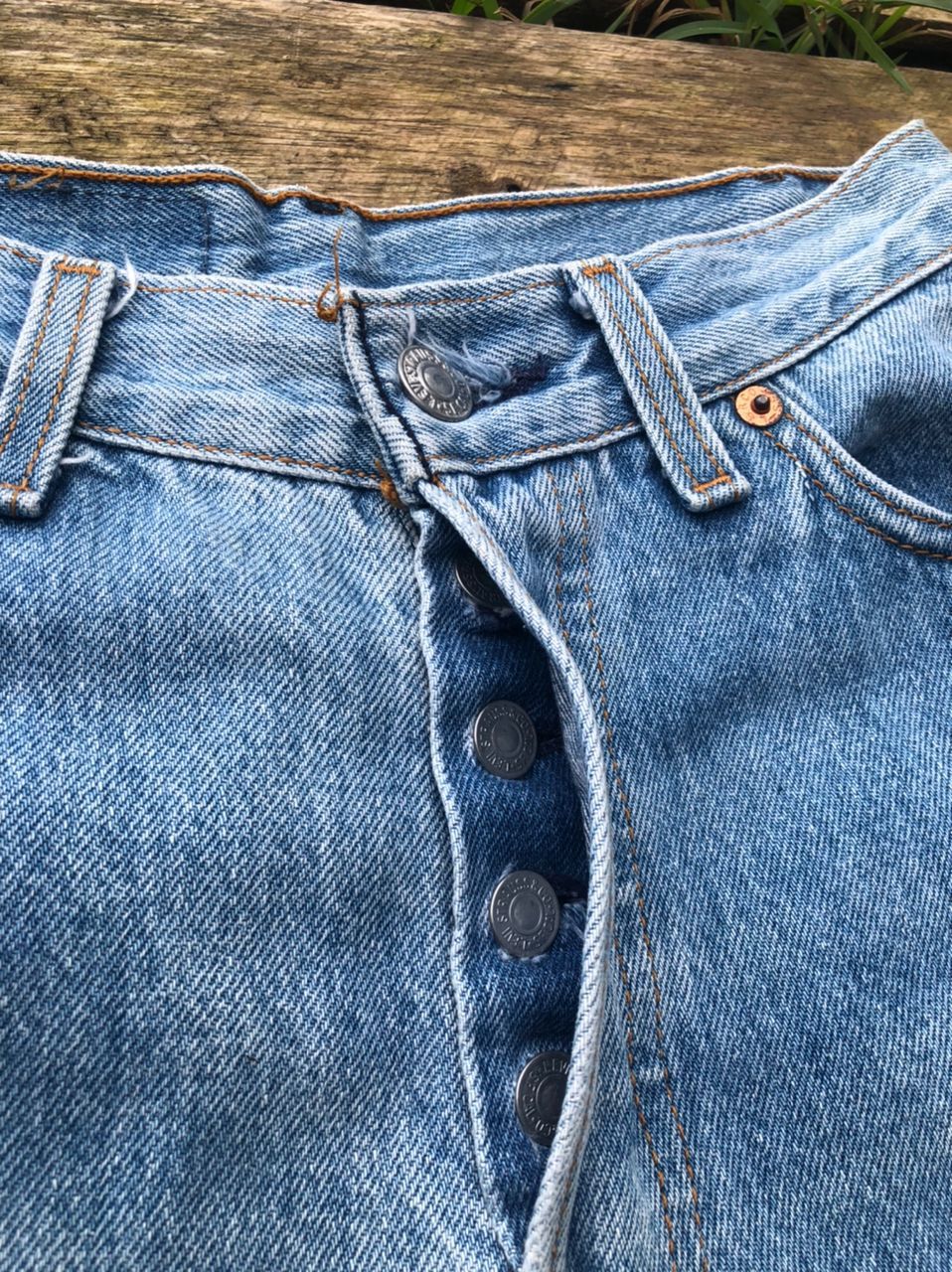 Levi's × Levi's Vintage Clothing × Vintage Vintage 90s Levi's 501 Denim Jeans Made In Usa Size US 26 / EU 42 - 6 Thumbnail