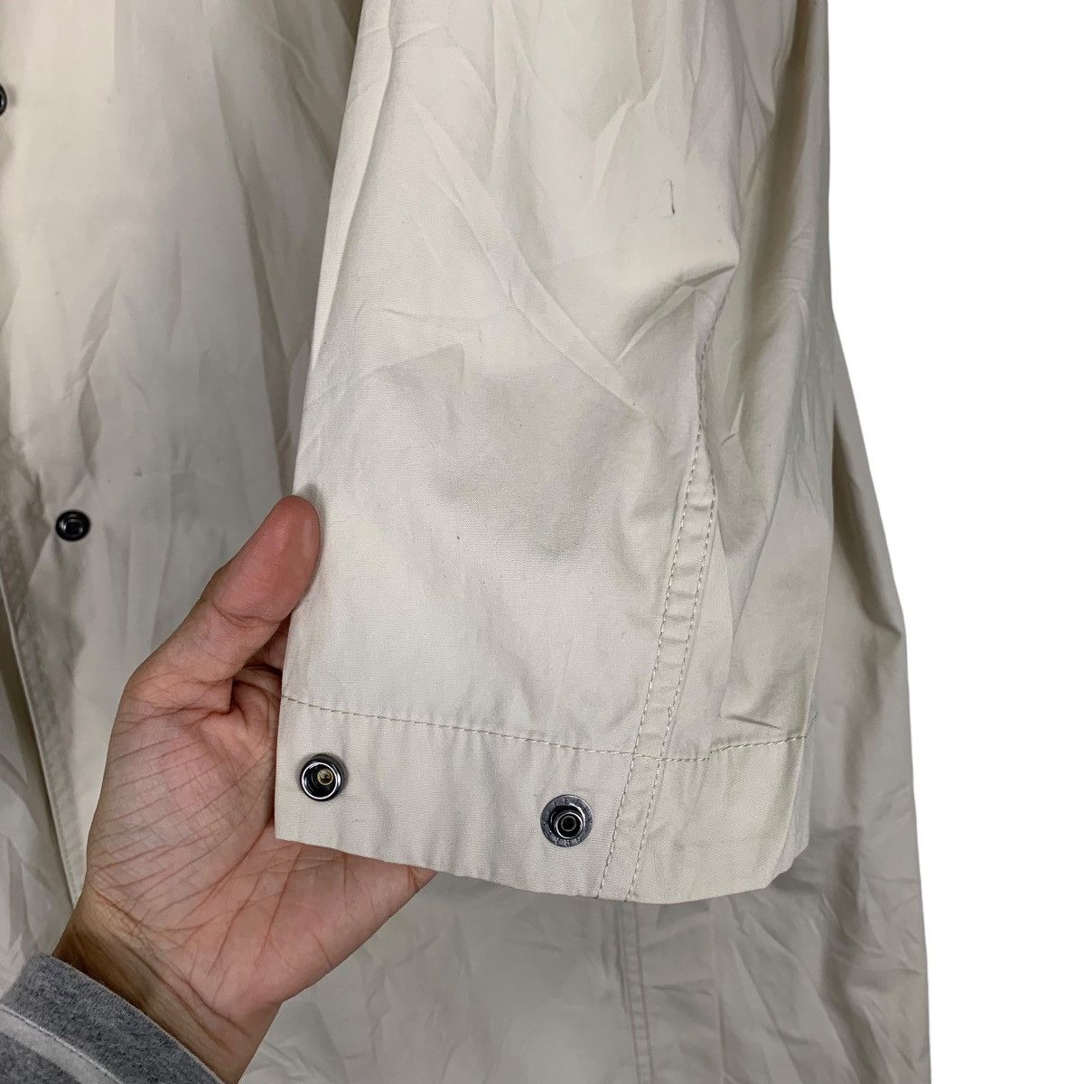 Lemaire × Uniqlo UNIQLO U LEMAIRE Nude Long Coat Jacket #1003-C45 Size S / US 4 / IT 40 - 13 Thumbnail