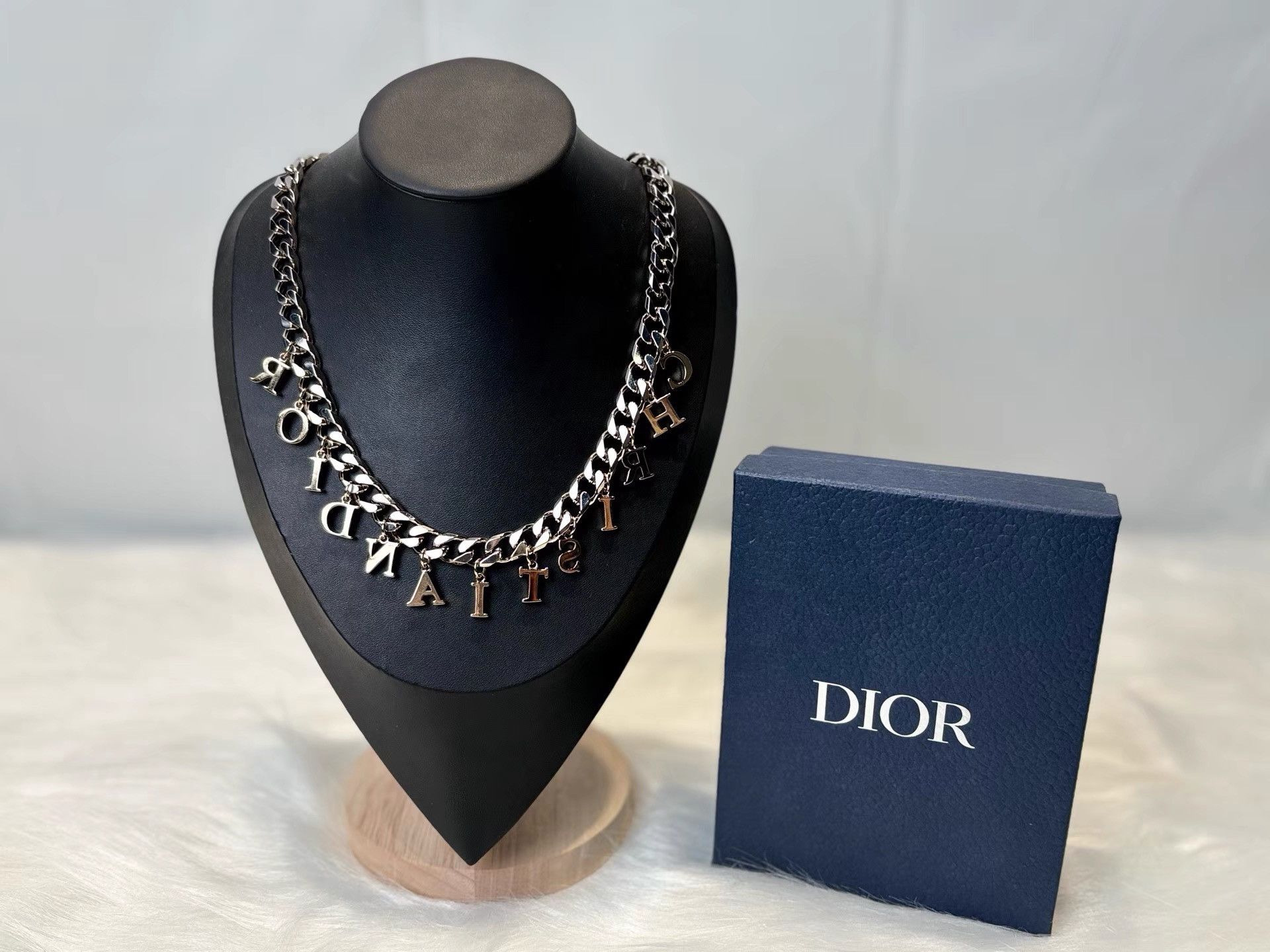 Dior Dior Necklace with Letter Logo Pendant K36 Size ONE SIZE - 3 Thumbnail