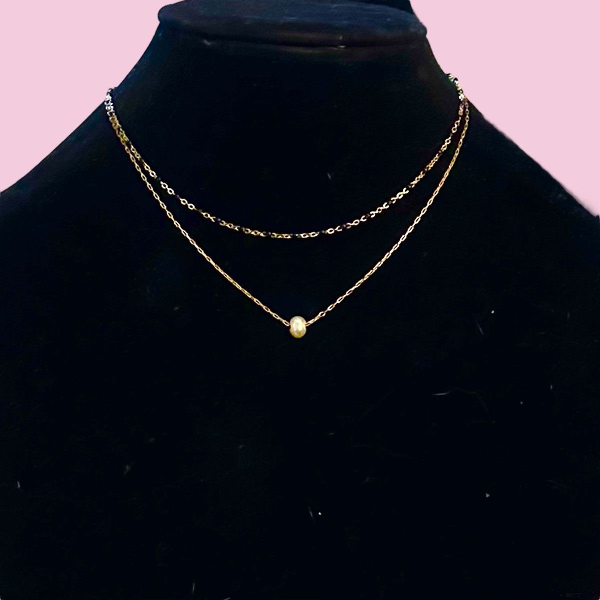 Other Frenzy delicate layered double chain necklace Size ONE SIZE - 1 Thumbnail