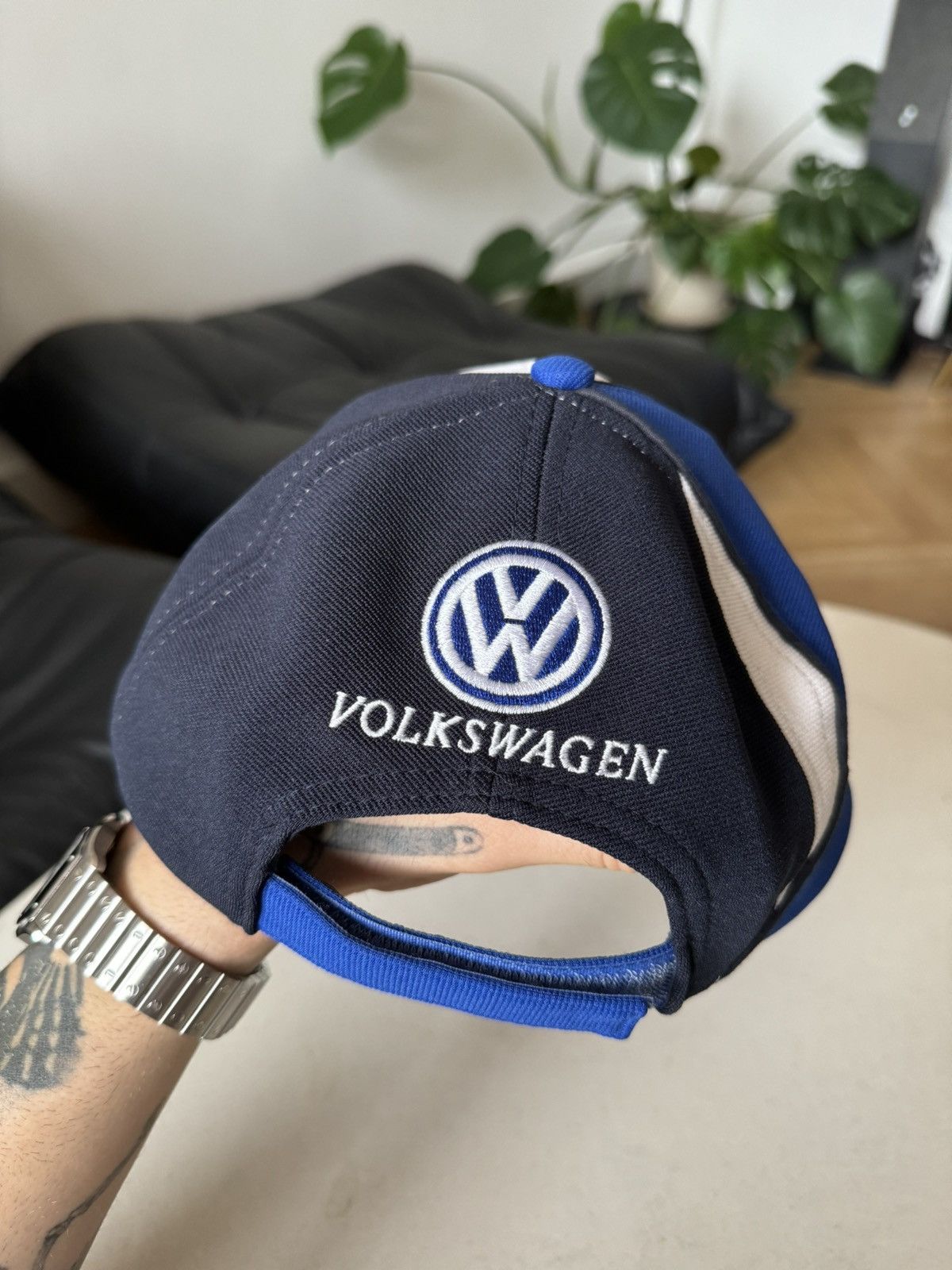 Vintage Volkswagen Vintage Y2k Racing Hype Hat Cap Snapback Rare Size ONE SIZE - 2 Thumbnail