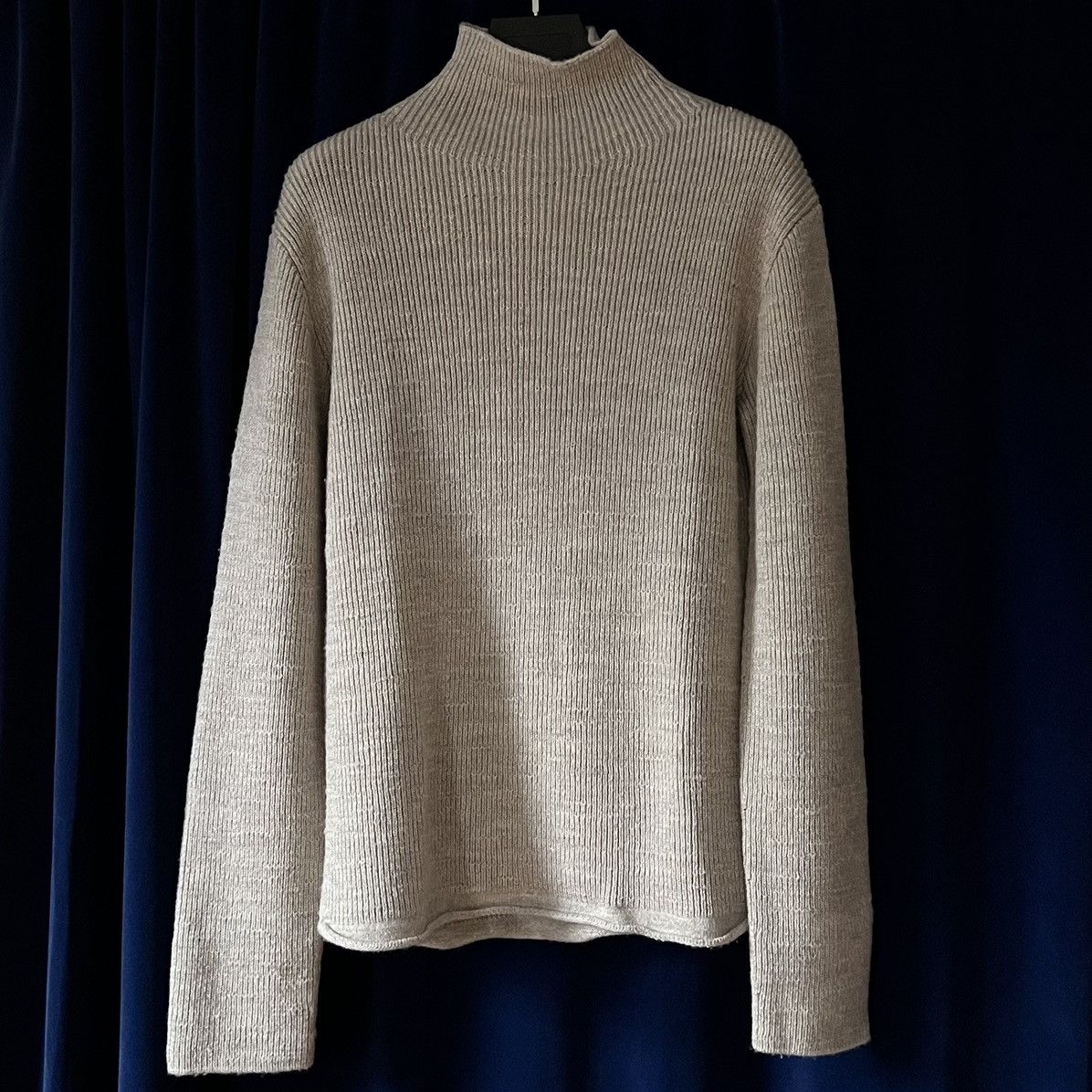 The Row The Row Robbie Ribbed Merino Wool Rollneck Sweater Size US S / EU 44-46 / 1 - 1 Thumbnail