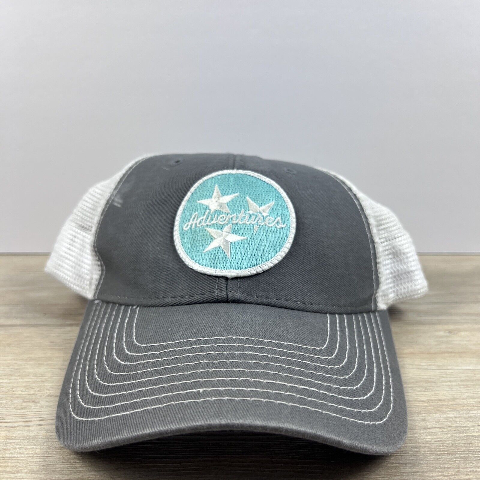 Other Adventures Hat Adventure Snapback Hat Gray Adjustable Hat Ad Size ONE SIZE - 4 Thumbnail