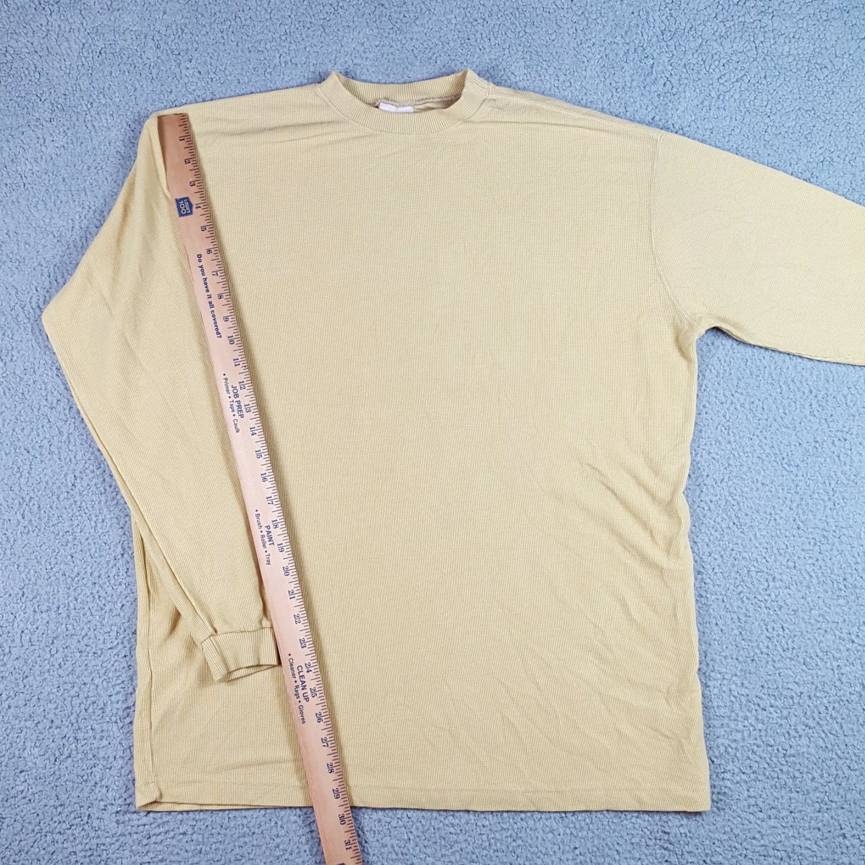 Vintage VINTAGE Chester Gregg Lyocell T-Shirt Knit Moisture Wicking Thermal Mens XL Yellow 80s 90s Under T Shirt Size US XL / EU 56 / 4 - 8 Thumbnail