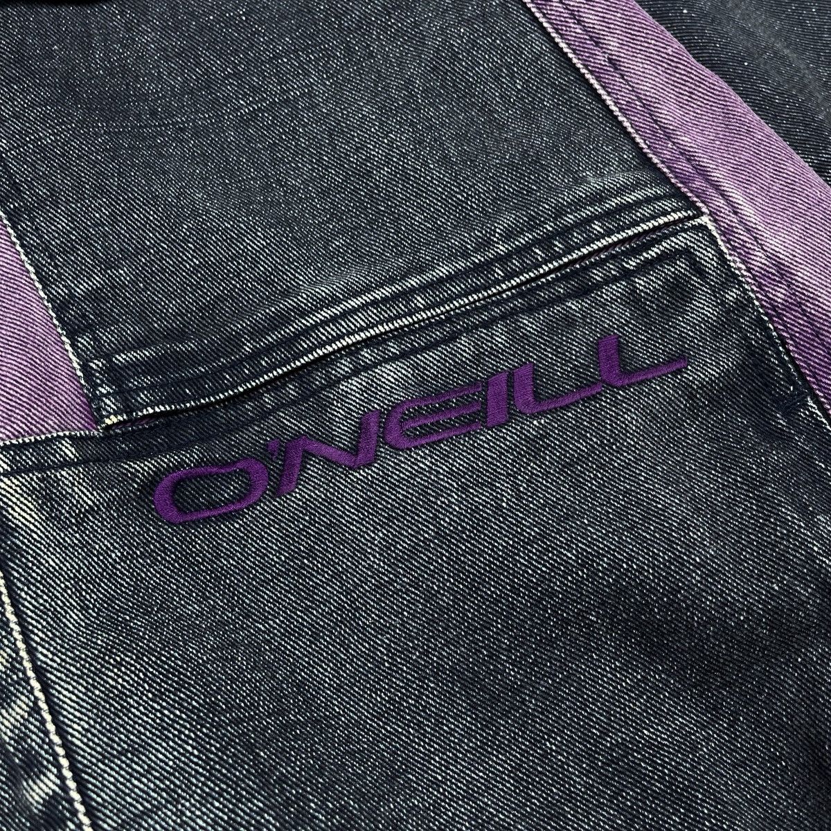 O'Neill Vintage 90’s Rare O'Neill Denim Jacket Size US XL / EU 56 / 4 - 4 Thumbnail