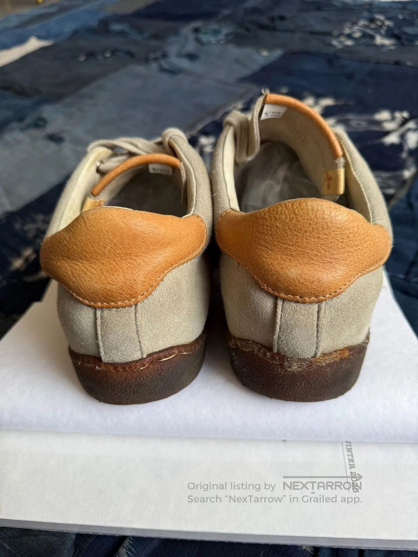 Visvim visvim foley folk sneakers in orange. Size US 11 / EU 44 - 6 Thumbnail