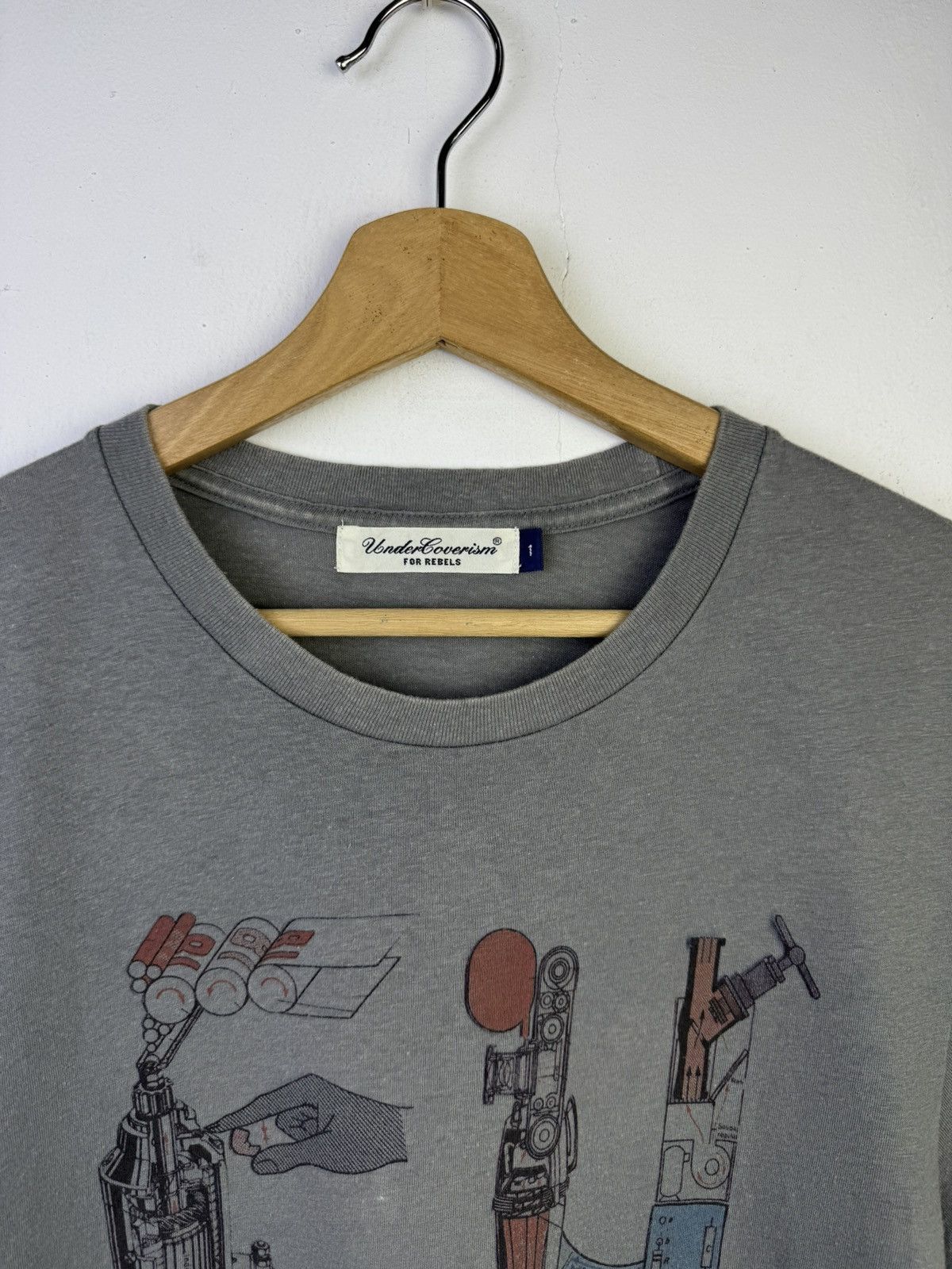 Undercover Undercover T-shirt featuring illustrations spell out "FUCK" Size US S / EU 44-46 / 1 - 5 Thumbnail