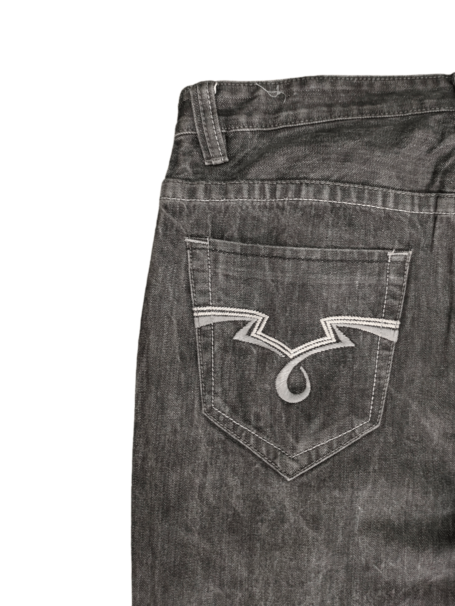 Ecko Unltd. Baggy Jeans Ecko Unltd Raw & Uncut Wide Leg Denim Y2k Jnco Size US 38 / EU 54 - 4 Thumbnail