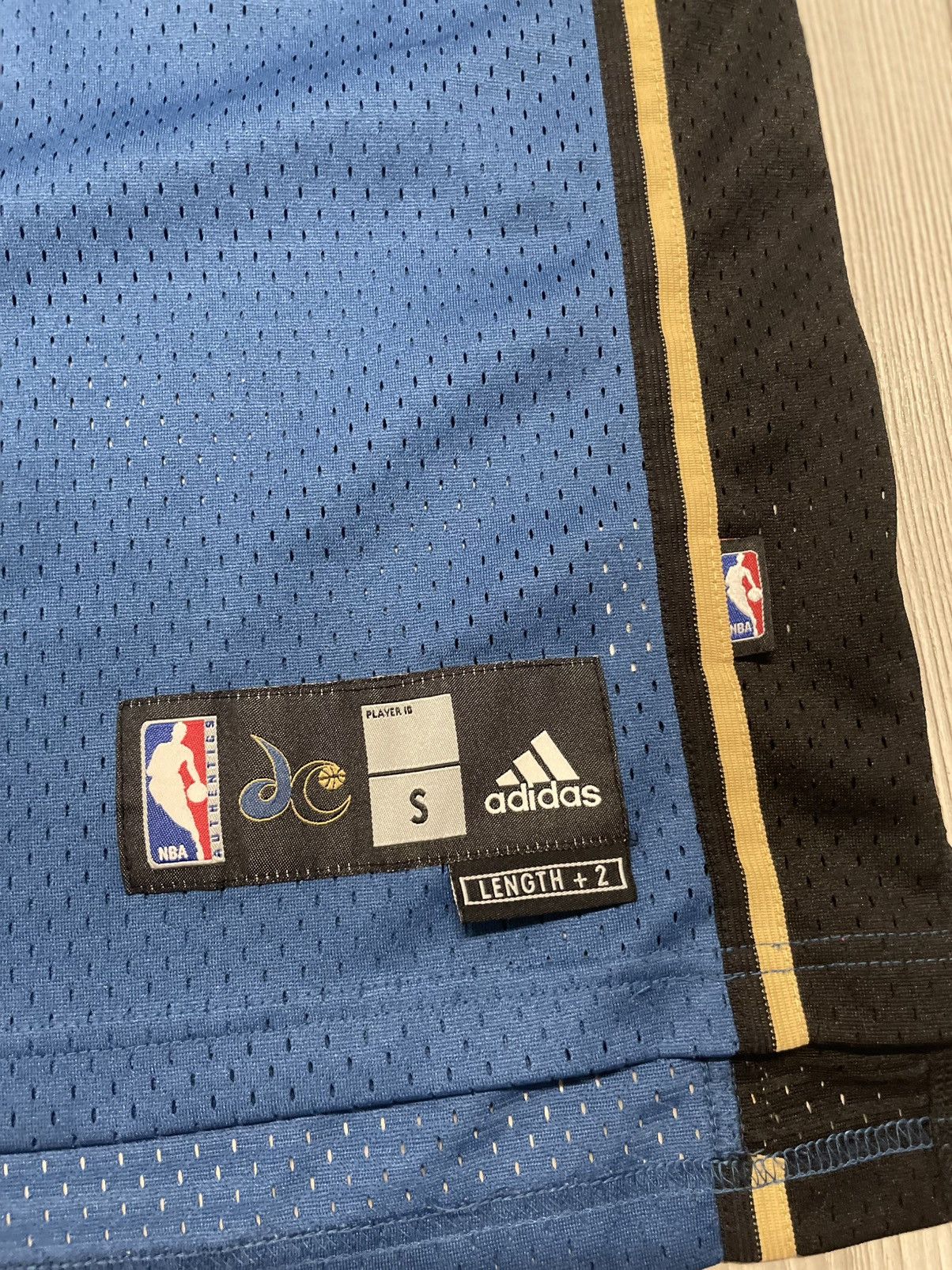 Adidas Vintage Adidas Washington Wizzards #0 Gilbert Arenas NBA Size US S / EU 44-46 / 1 - 9 Thumbnail