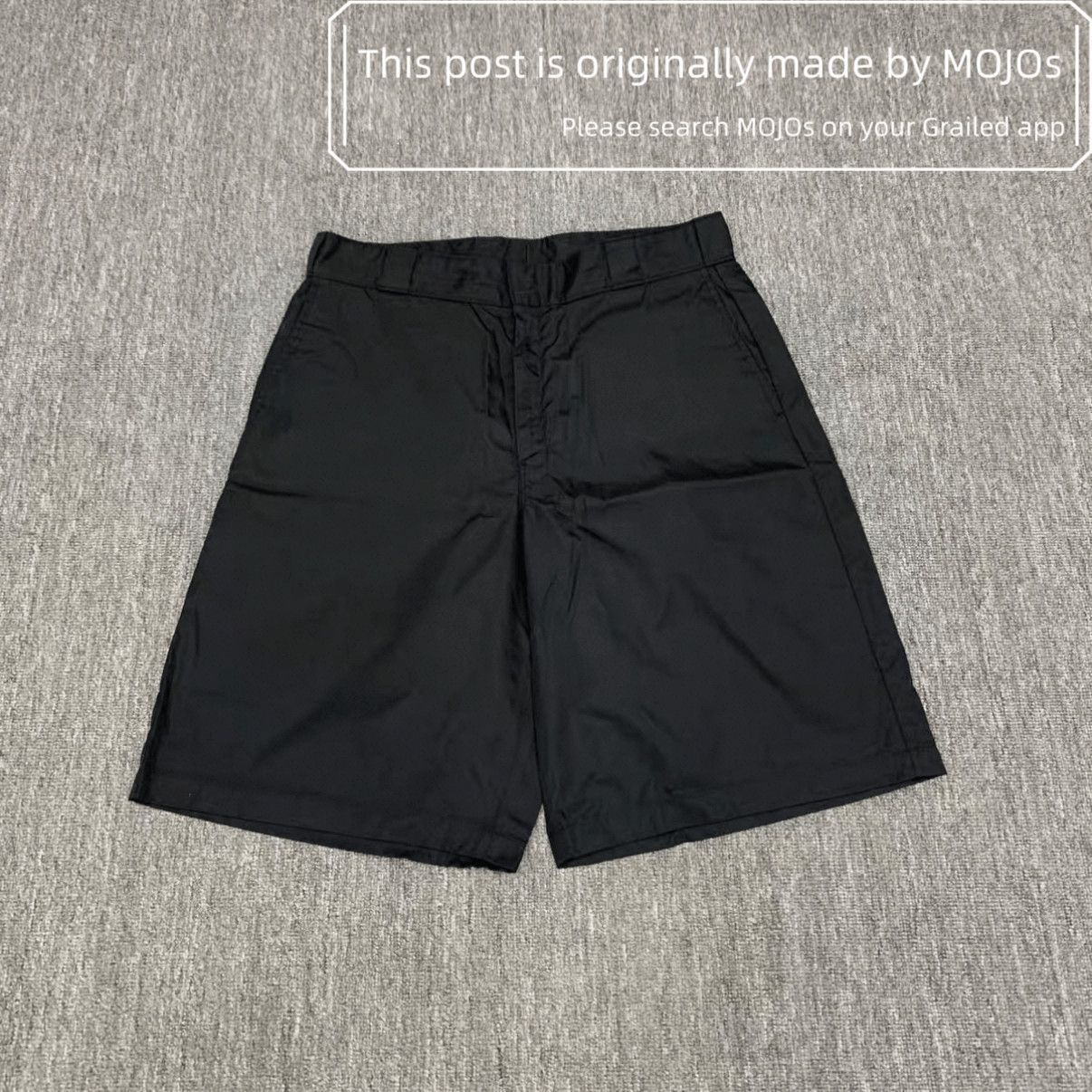 Prada Sz 48 Prada Triangle Metal Logo Shorts mojos1533 Size US 32 / EU 48 - 2 Thumbnail