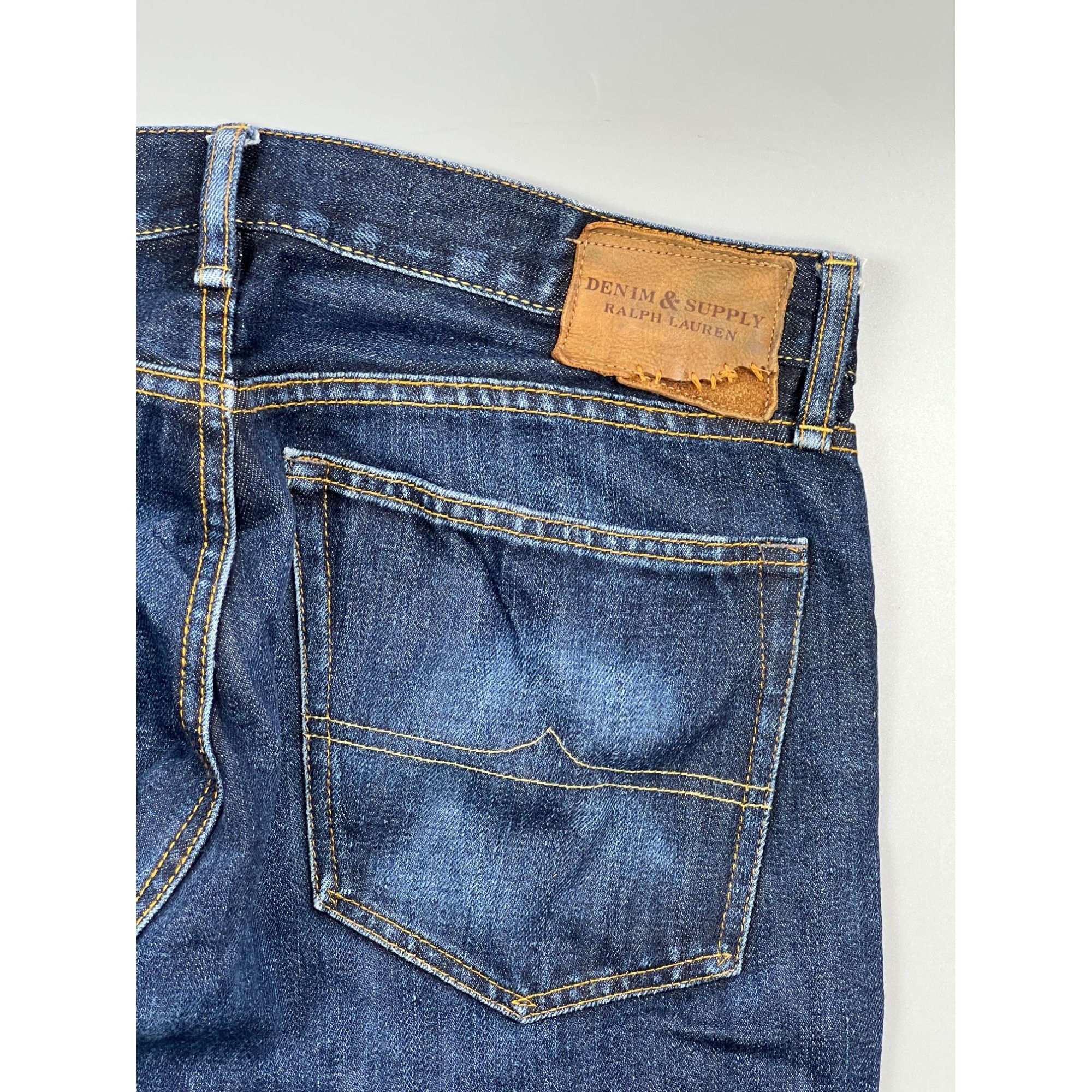 Denim & Supply Ralph Lauren Denim & Supply Ralph Lauren Slim Fit Denim Jeans (Y0932) Size US 32 / EU 48 - 12 Thumbnail