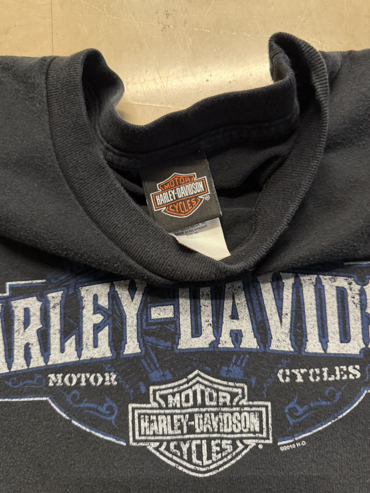 Harley Davidson Harley Davidson Short Sleeve Tee Size US XL / EU 56 / 4 - 5 Thumbnail